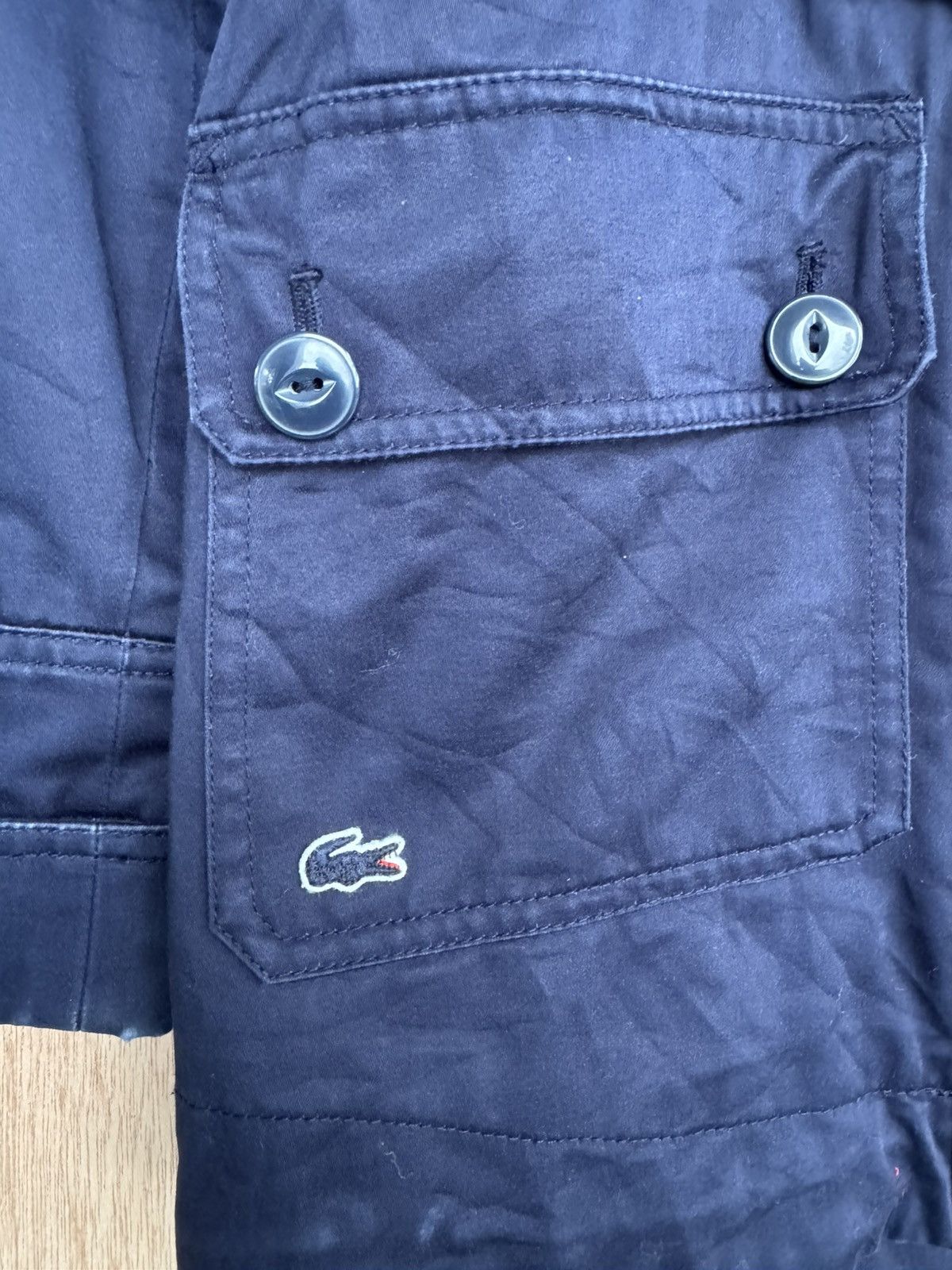 Designer × Lacoste Lacoste Live Hooded Parka Jacket Size US S / EU 44-46 / 1 - 6 Thumbnail