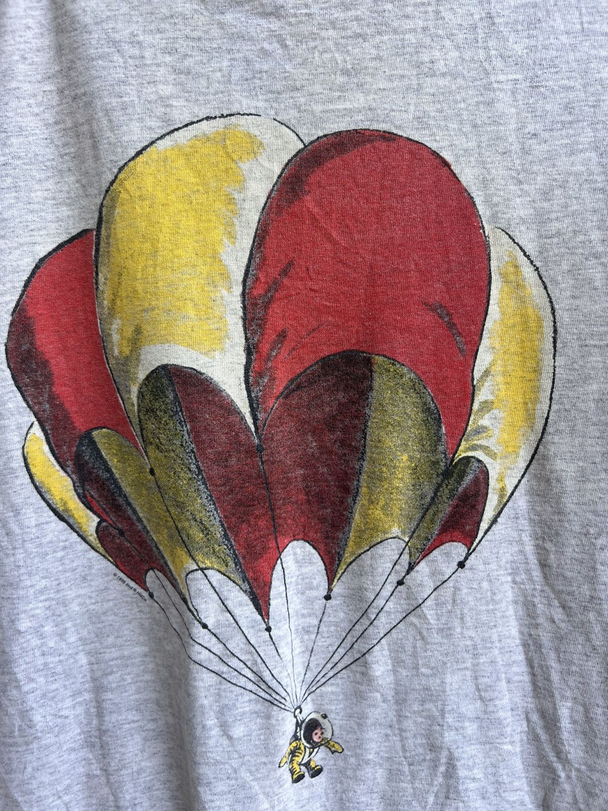 Vintage Vintage 1995 Curious George The First Space Monkey t shirt Size US M / EU 48-50 / 2 - 13 Thumbnail