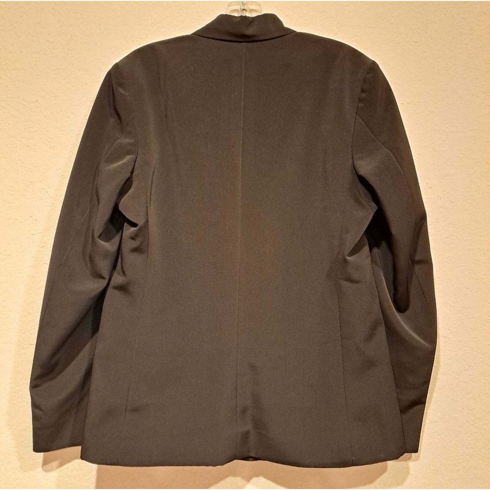 Other Clipper black one-button blazer two pockets size L Size L / US 10 / IT 46 - 7 Thumbnail