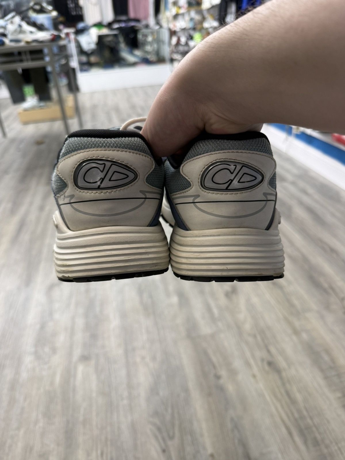 Dior Dior B30 - Blue / Teal / Grey Size US 12 / EU 45 - 5 Thumbnail