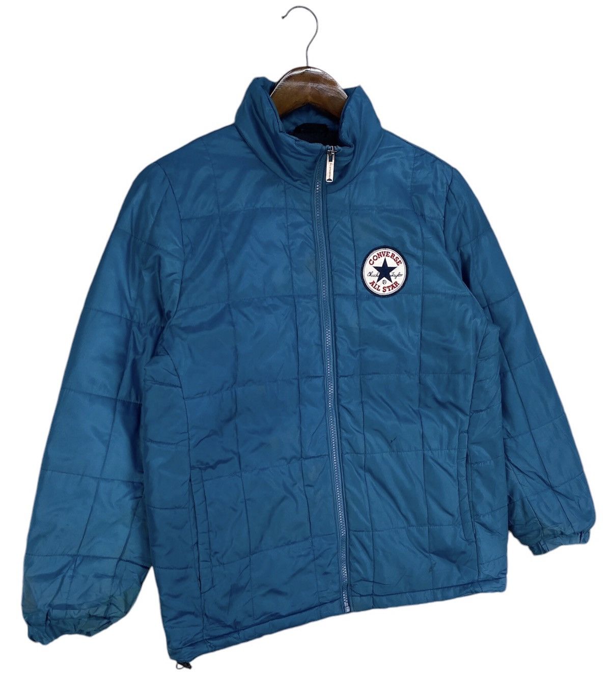Converse × Vintage 💥RARE💥CONVERSE EMBROIDERY LOGO JACKET Size US M / EU 48-50 / 2 - 2 Thumbnail