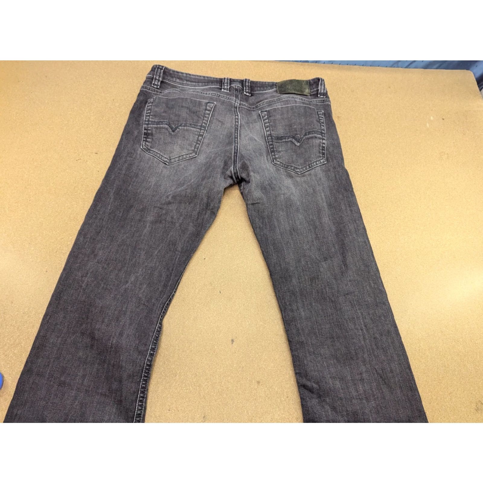 Diesel Vintage Diesel Only The Brave Mens Jeans 32x32 Denim Gray Mohawk Low Rise Straight Size US 32 / EU 48 - 2 Thumbnail