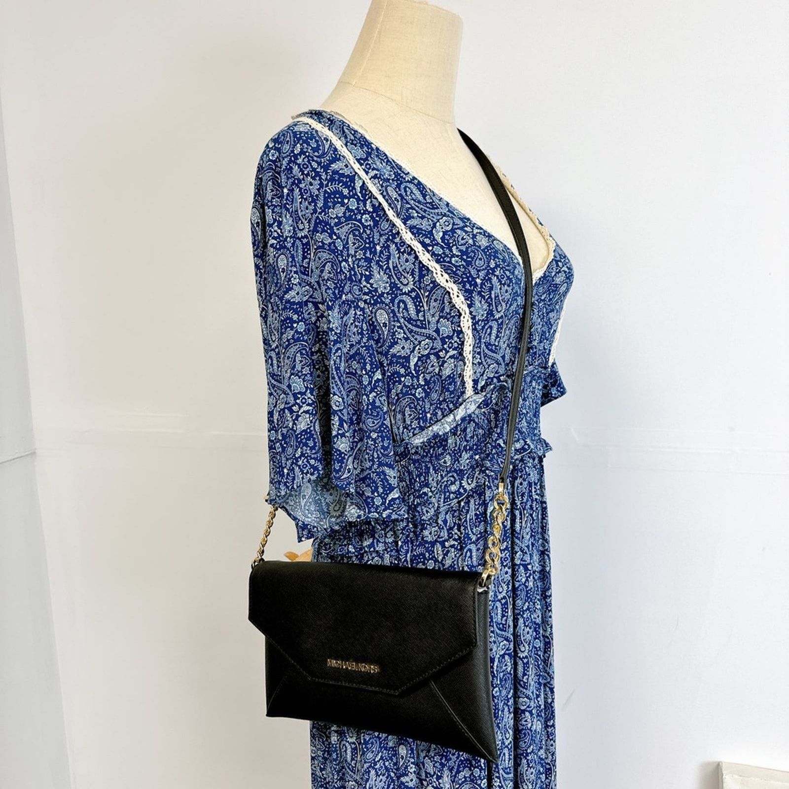 Michael Kors MICHAEL KORS 35F9GTTC6L Jet Set Medium Saffiano Leather Clut Size ONE SIZE - 1 Thumbnail