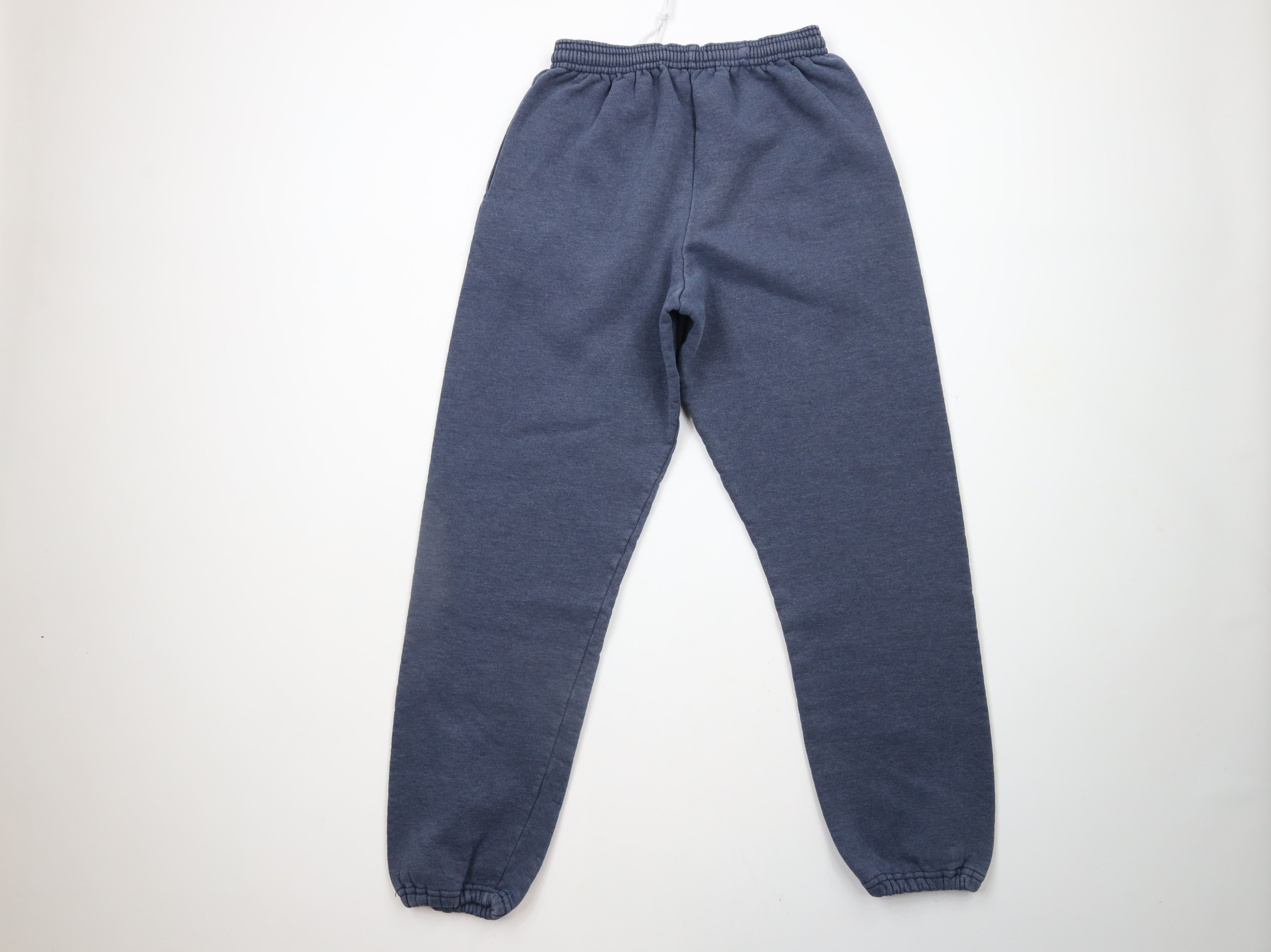 Russell Athletic × Vintage Vintage 90s Russell Athletic Blank Sweatpants Joggers Blue Size US 34 / EU 50 - 7 Thumbnail