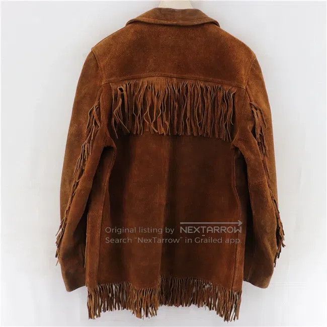 Schott Schott Suede tassel leather coat Size US M / EU 48-50 / 2 - 9 Thumbnail