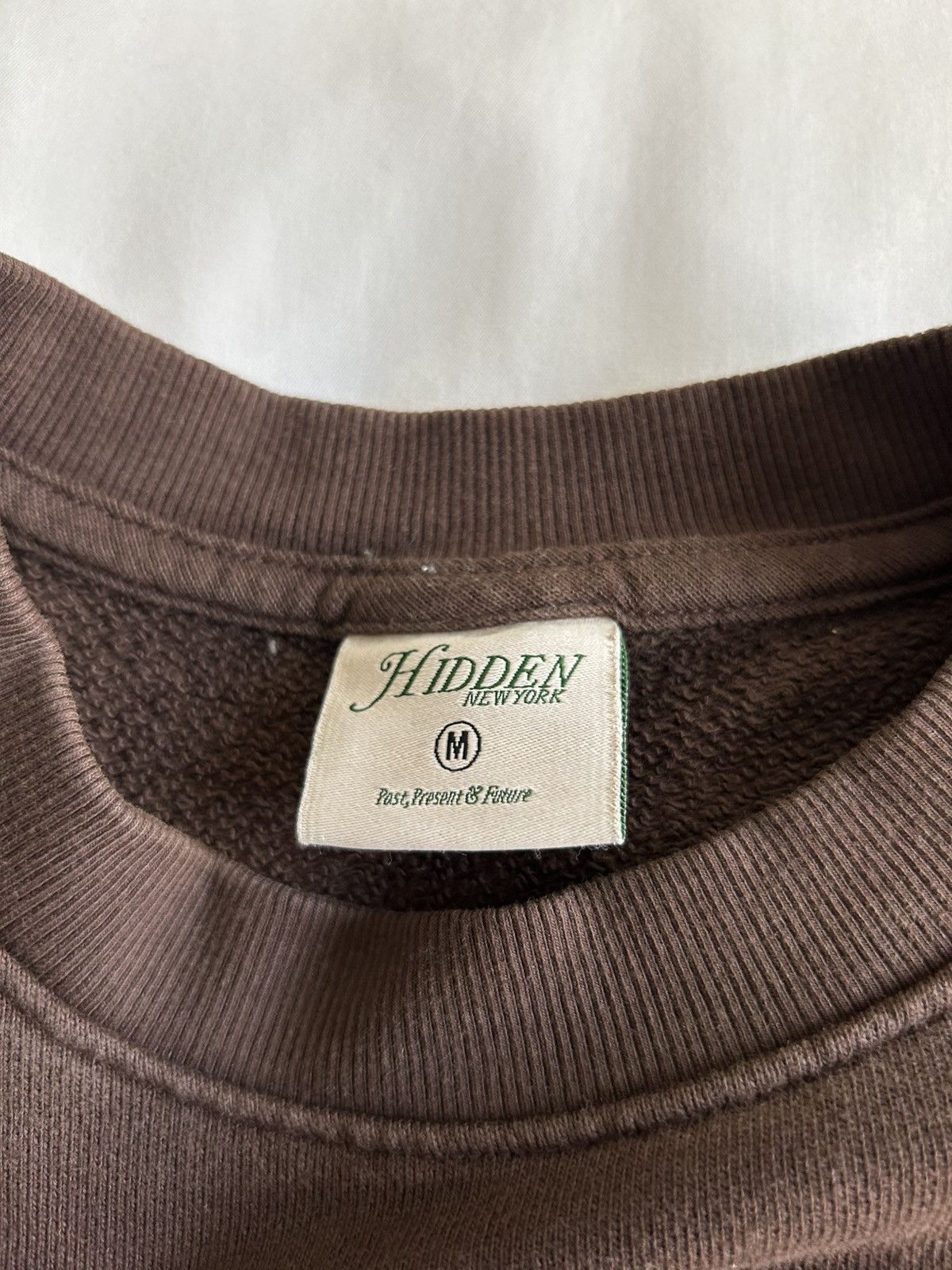 HIDDEN Hidden NY 3D Shattered Crewneck Sweatshirt Brown Size US M / EU 48-50 / 2 - 7 Thumbnail