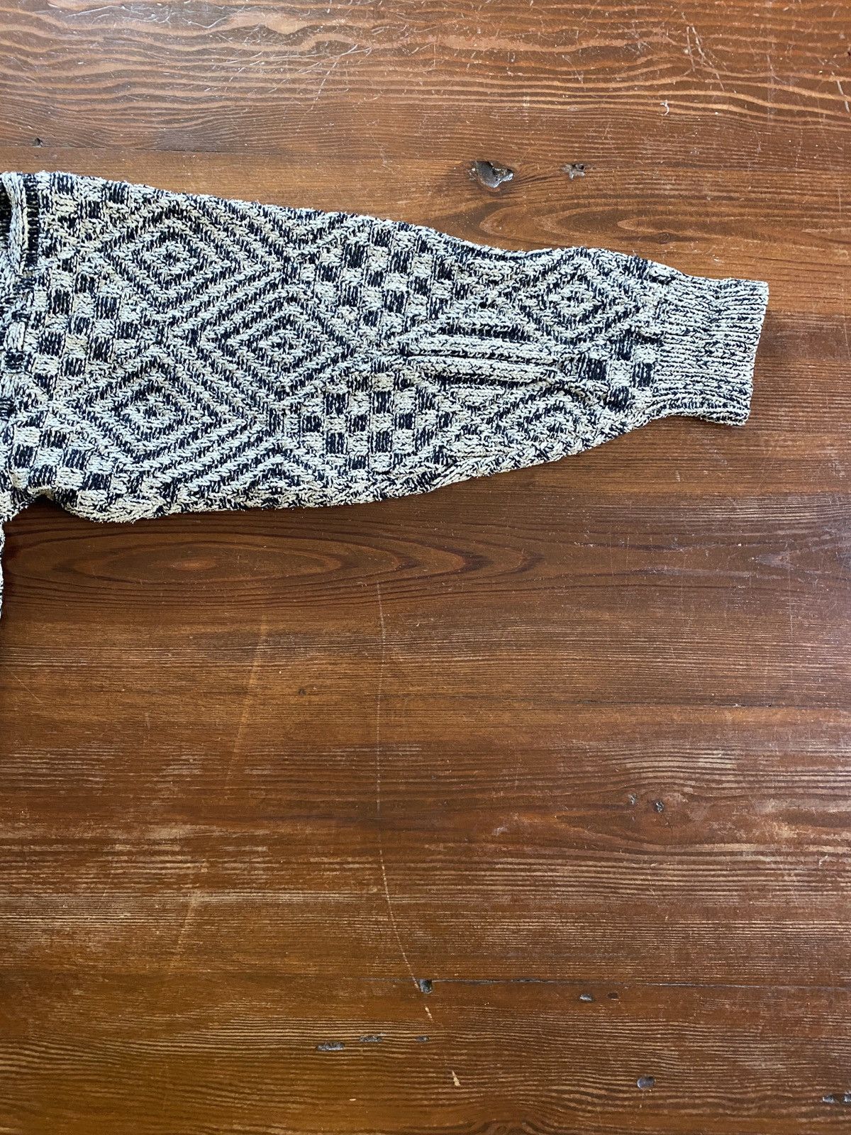 John Ashford Vintage 90’s John Ashford Diamond Pattern Knit Sweater Size US S / EU 44-46 / 1 - 13 Thumbnail
