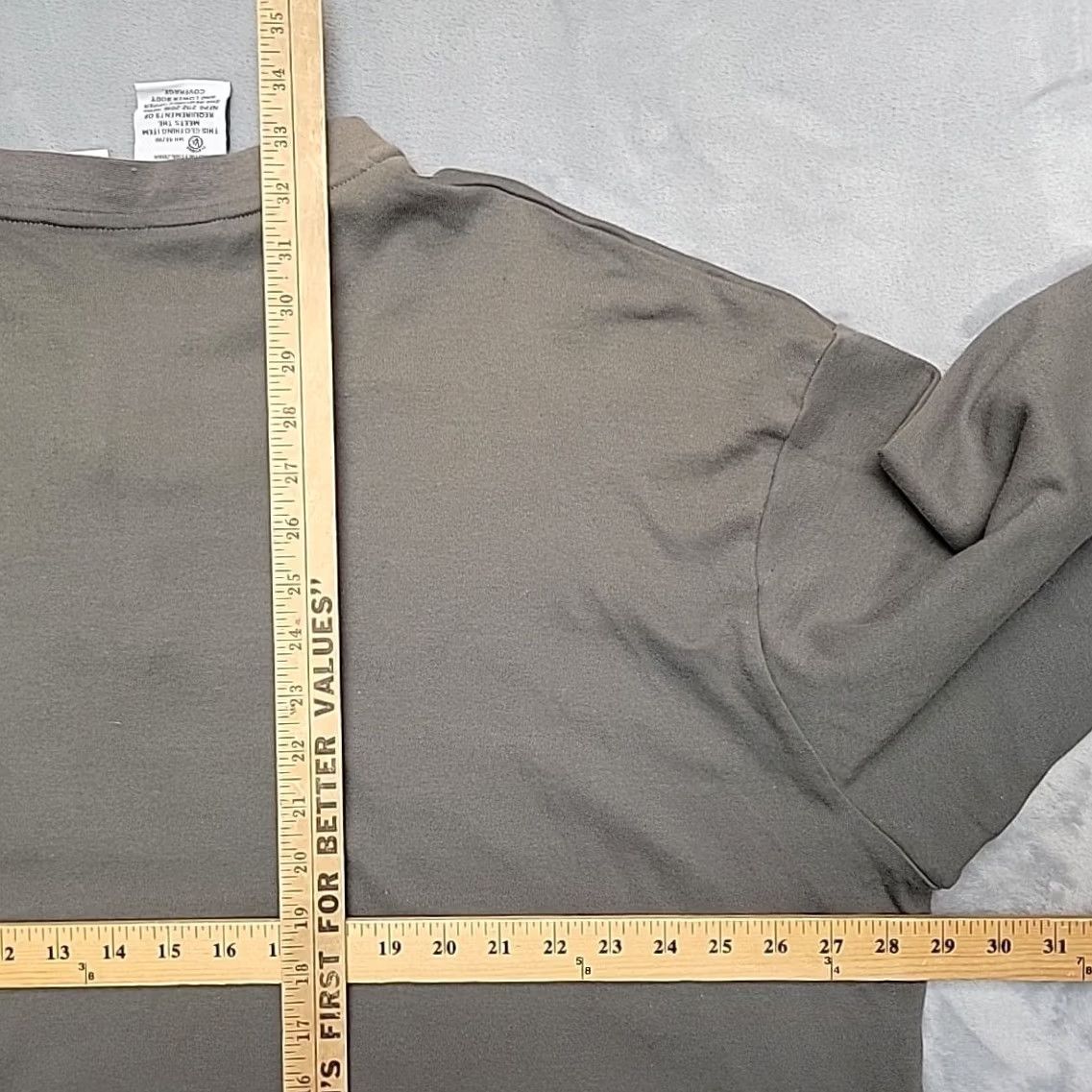 Vintage Rasco FR Shirt Mens 4XL Gray Henley Flame Long Sleeve Workwear Shirt Size US XXL / EU 58 / 5 - 8 Thumbnail