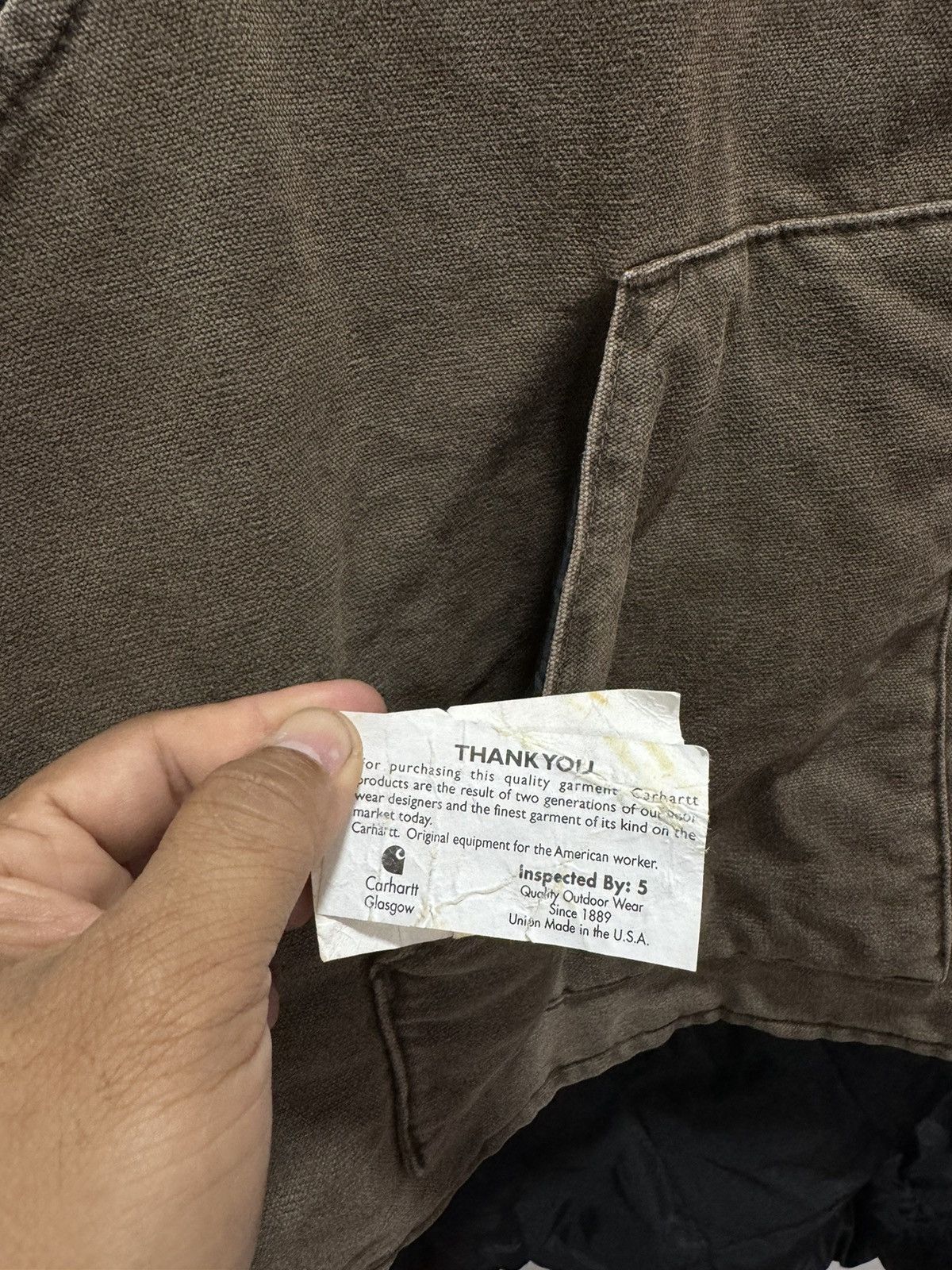 Carhartt VINTAGE CARHARTT BLEACH OUT VEST JACKET Size US XXL / EU 58 / 5 - 15 Thumbnail