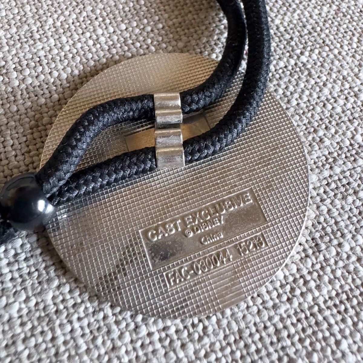 Disney Cast Member Exclusive Bolo Tomorrowland Logo Pin Lanyard Size ONE SIZE - 4 Thumbnail