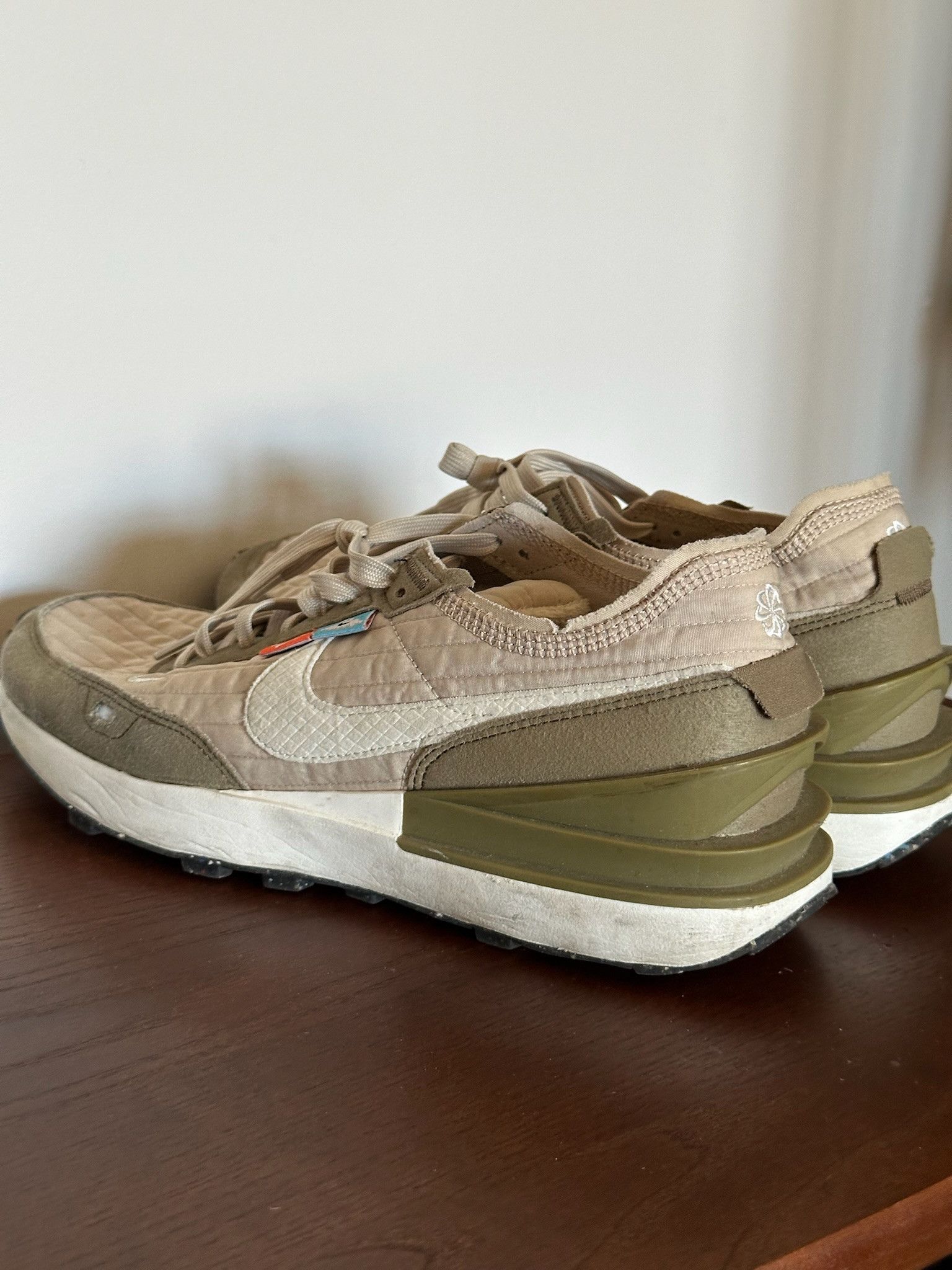 Nike Nike Waffle One Premium 'Rattan' DC8890-201 Men's Shoes Size US 10.5 / EU 43-44 - 2 Thumbnail
