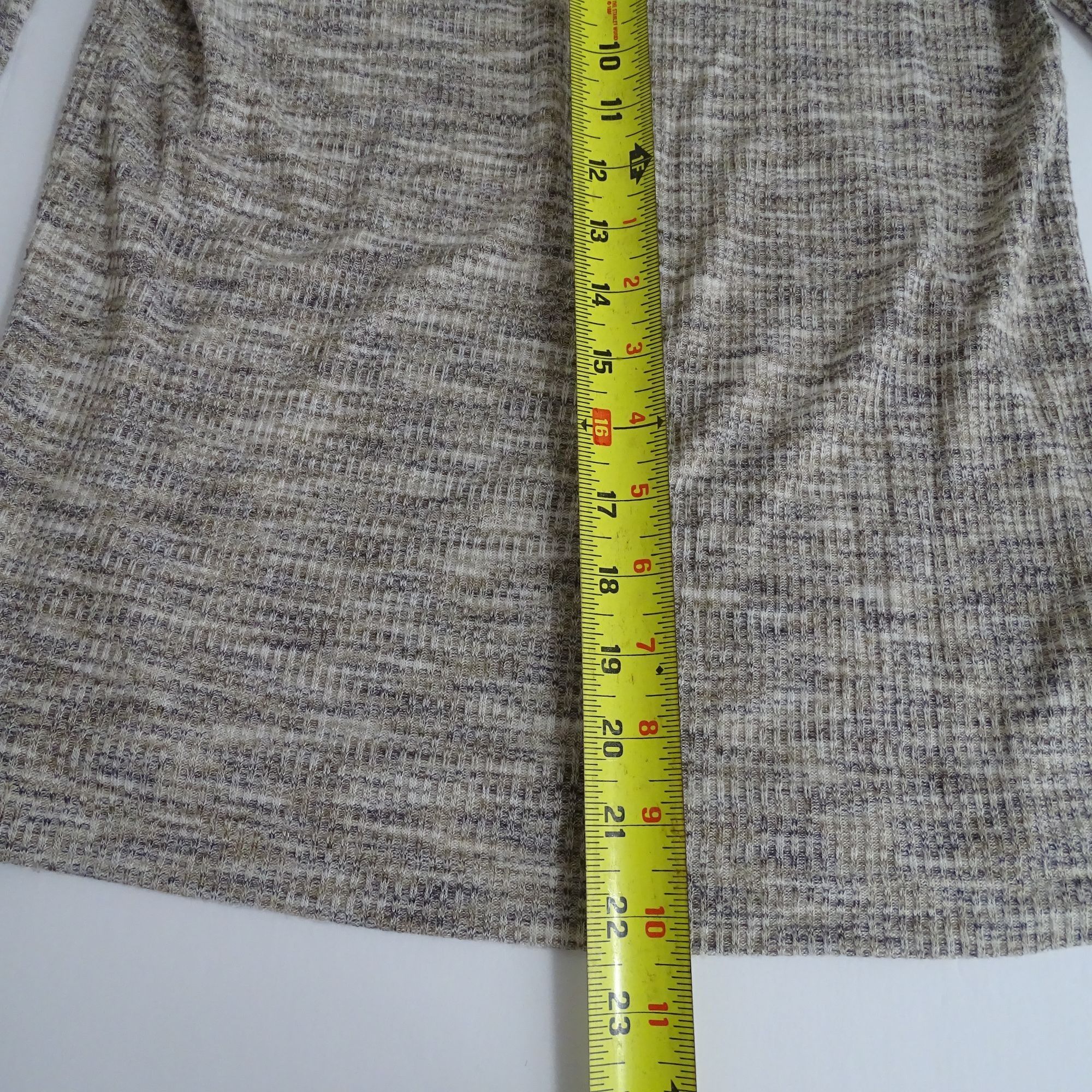 Loft Ann Taylor Loft Brown Cream Turtleneck Knit Top Size XS Size XS / US 0-2 / IT 36-38 - 9 Thumbnail