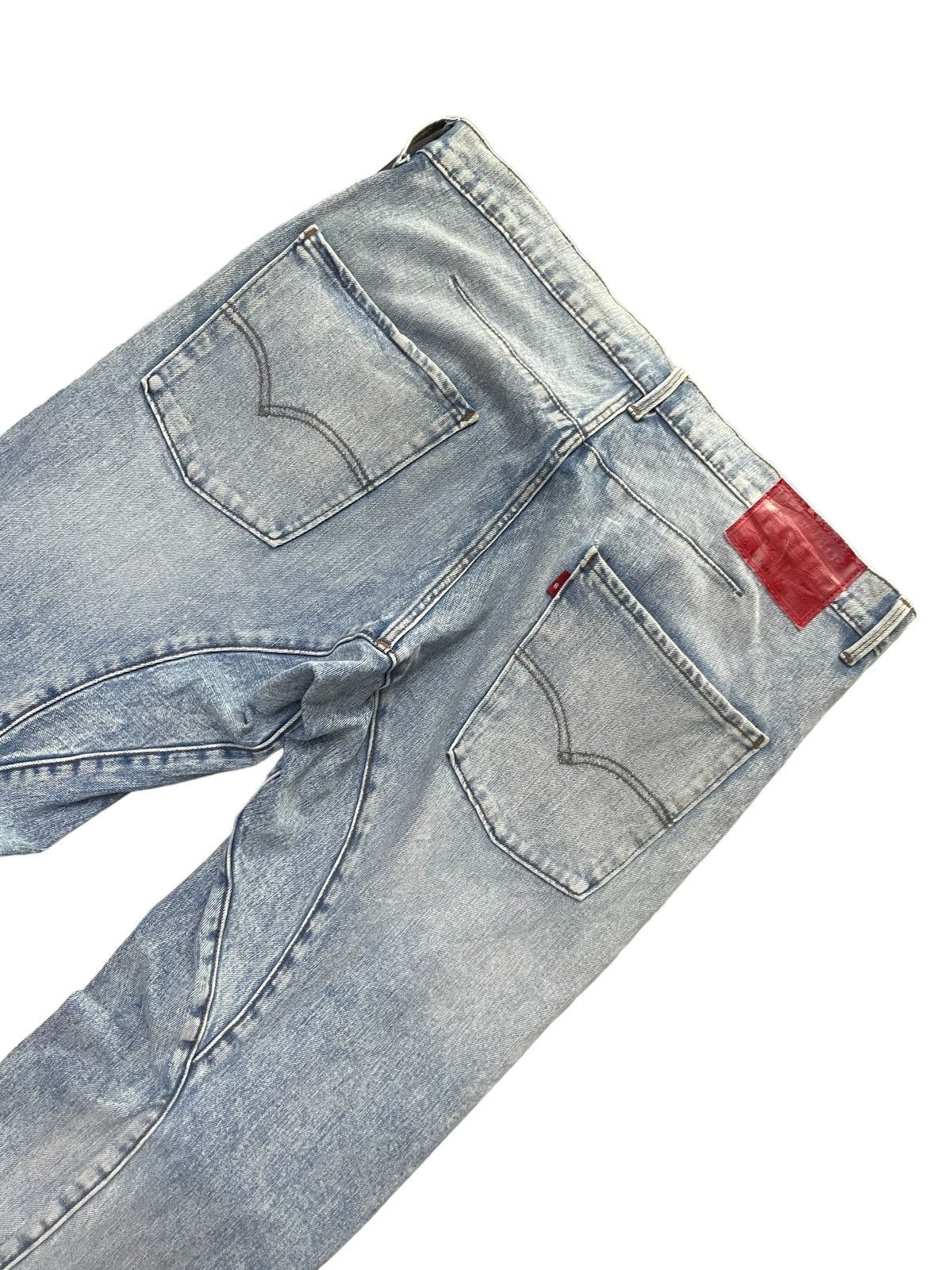 Edwin × Levi's × Vintage Y2k vintage LEVIS engineered curved Leg dirty denim pants Size US 34 / EU 50 - 13 Thumbnail