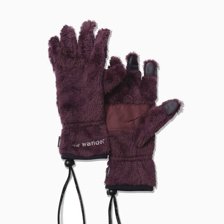 And Wander And Wander Purple High Loft Fleece Gloves Size ONE SIZE - 4 Thumbnail