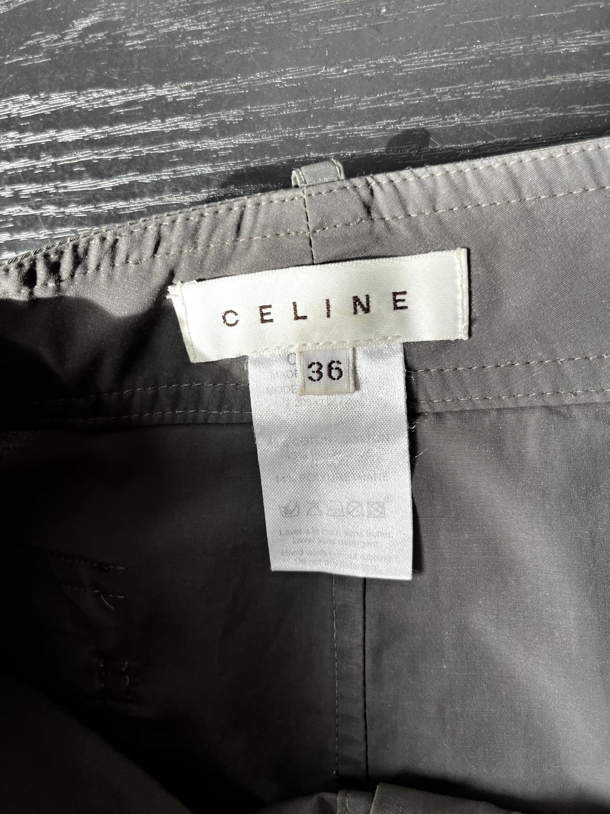 Celine × Designer Celine zip skirt Size 25" / US 0 / IT 36 - 13 Thumbnail