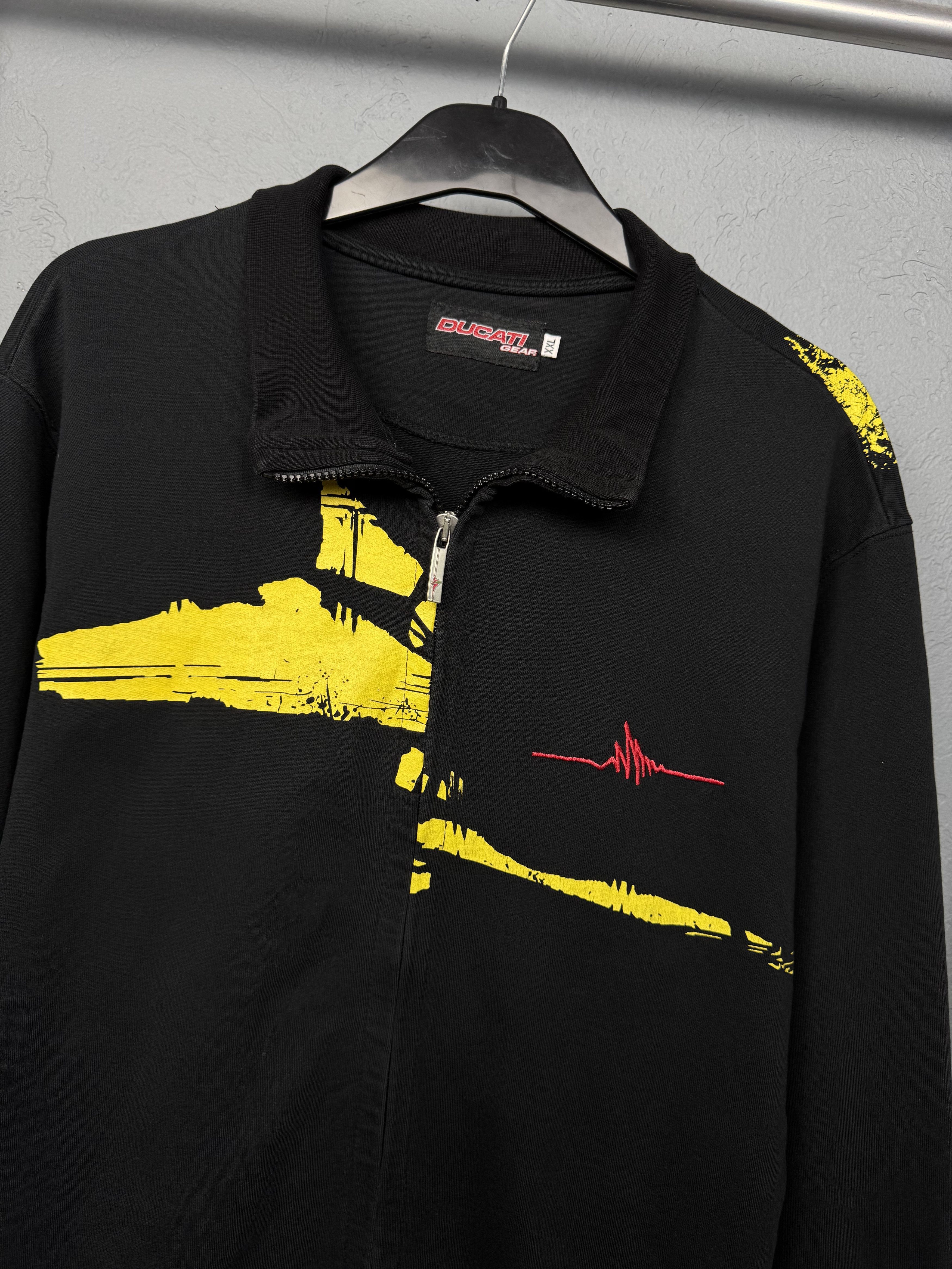Ducati Ducati Racing Team Gear Vintage Mens Zip Sweatshirt Hoodie Size US XXL / EU 58 / 5 - 2 Thumbnail