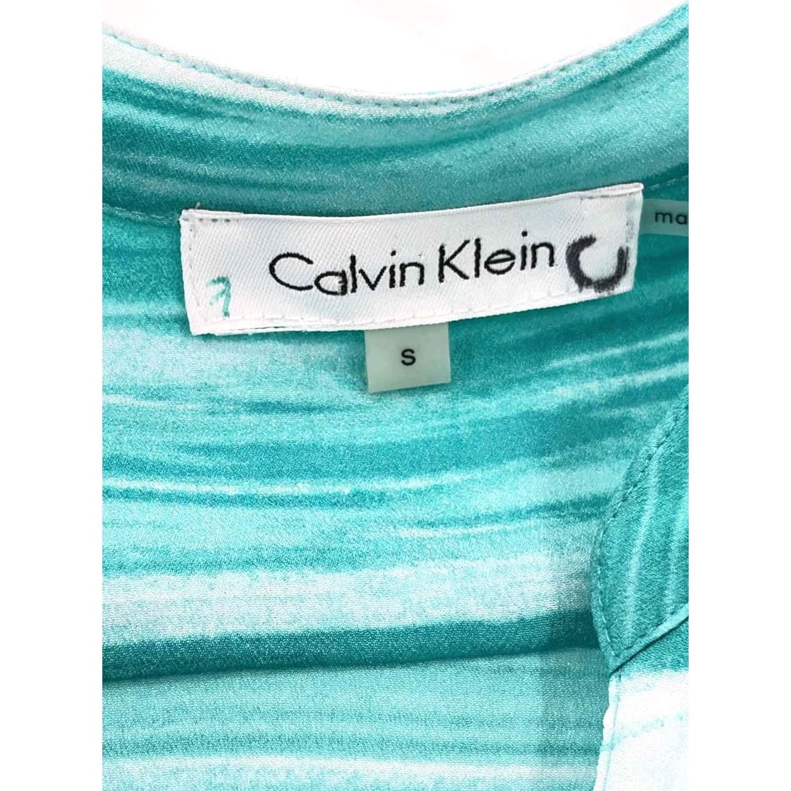 Calvin Klein Calvin Klein Button Down Blue Small Regular Size Shirt Men Size S / US 4 / IT 40 - 3 Thumbnail
