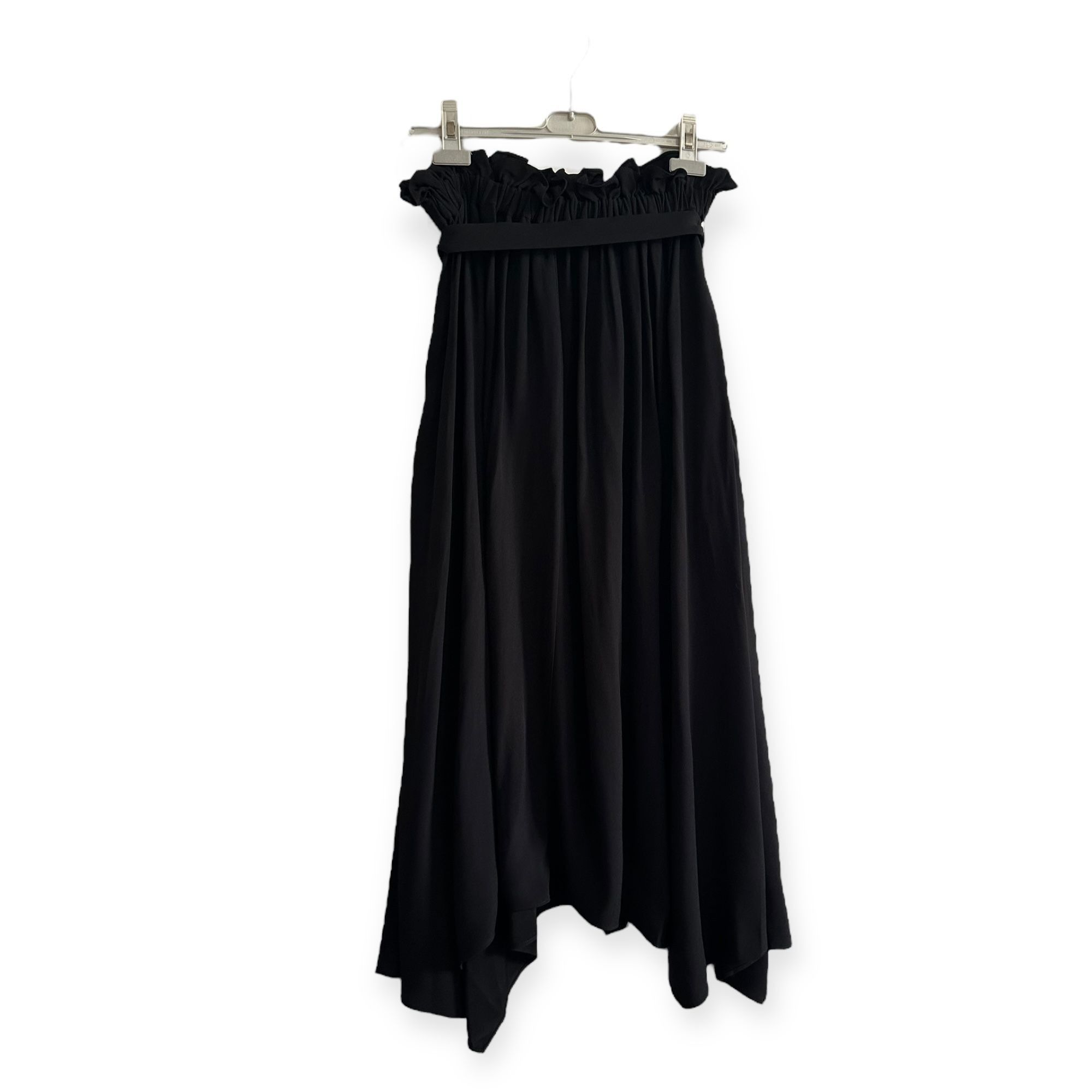 Ulla Johnson ULLA JOHNSON Zeta Midi Skirt, Noir-black, Size 8, NWt Size 30" / US 8 / IT 44 - 2 Thumbnail