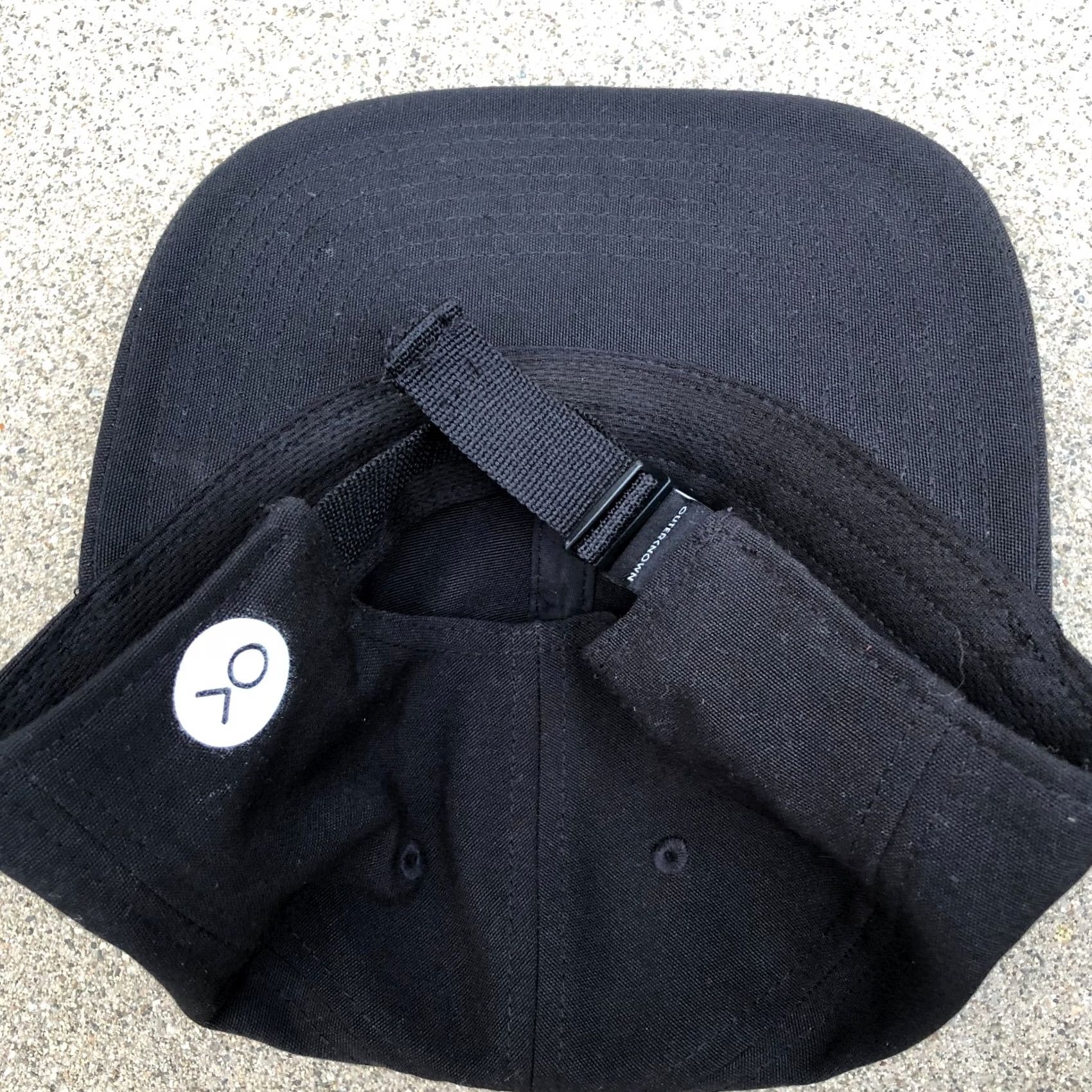 Outerknown VINTAGE OUTERKNOWN Golf Clubs Baseball Hat Men's One Size Black Adjustable Cap Size ONE SIZE - 3 Thumbnail
