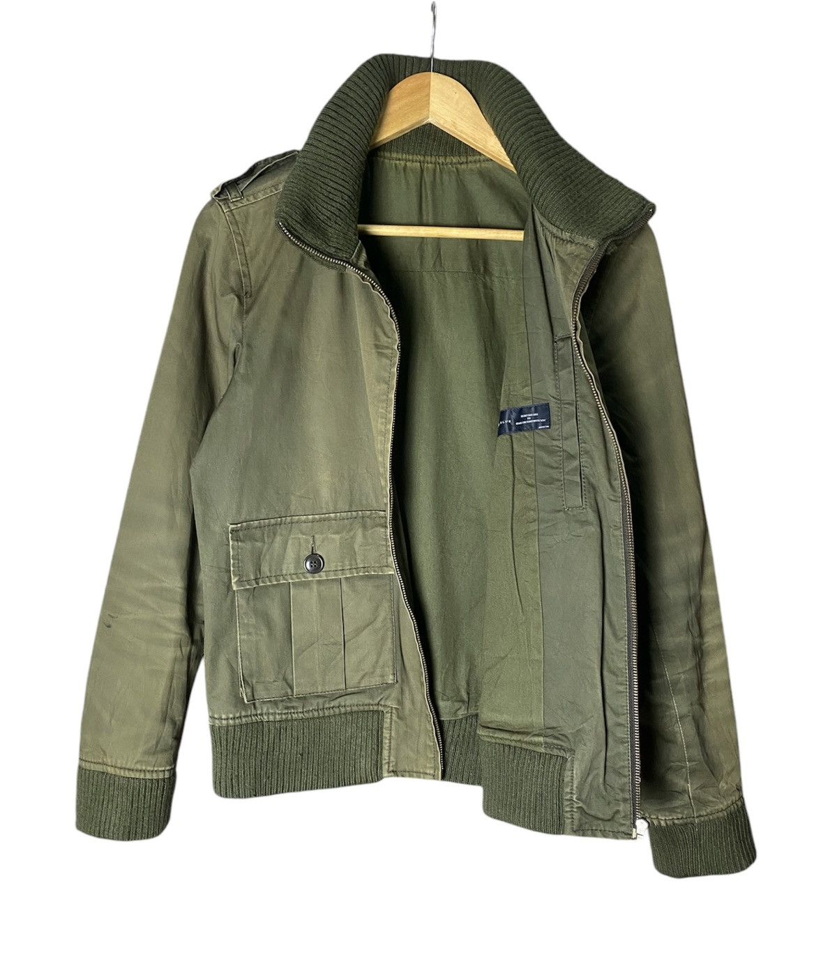 Japanese Brand Rare 🌟 Ships Jet Blue Military Deck Jacket Size US M / EU 48-50 / 2 - 3 Thumbnail