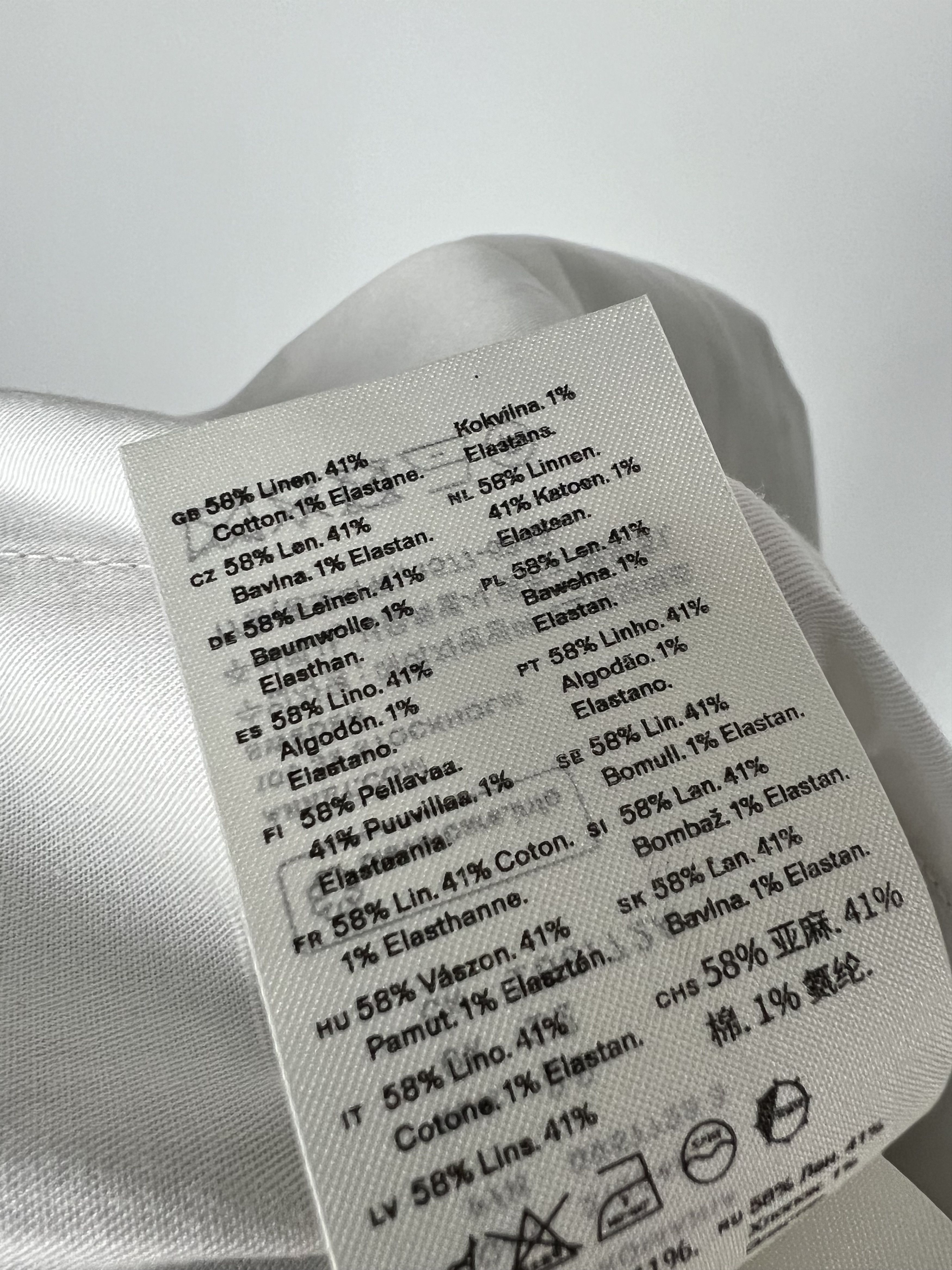 Arket NWT Arket Women's Linen Cotton Pants Size EUR38 Size 28" / US 6 / IT 42 - 11 Thumbnail
