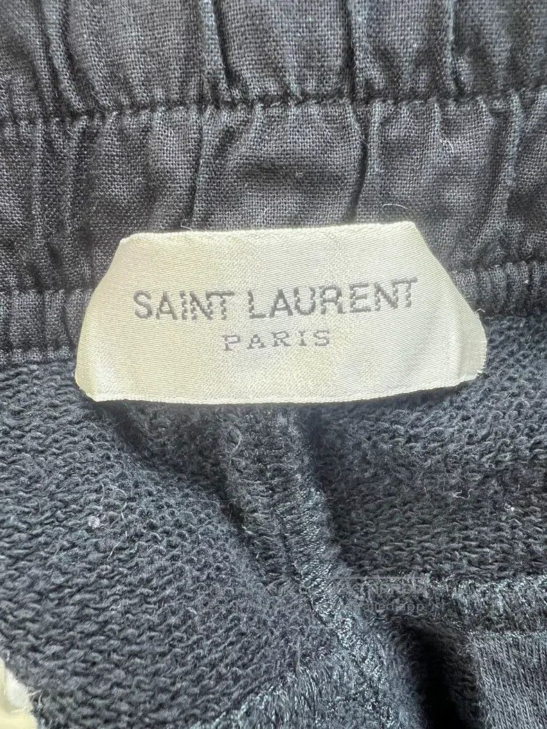 Saint Laurent Paris Saint Laurent Paris size XL Embroidered Logo Drawstring Cu Size US 27 - 5 Thumbnail