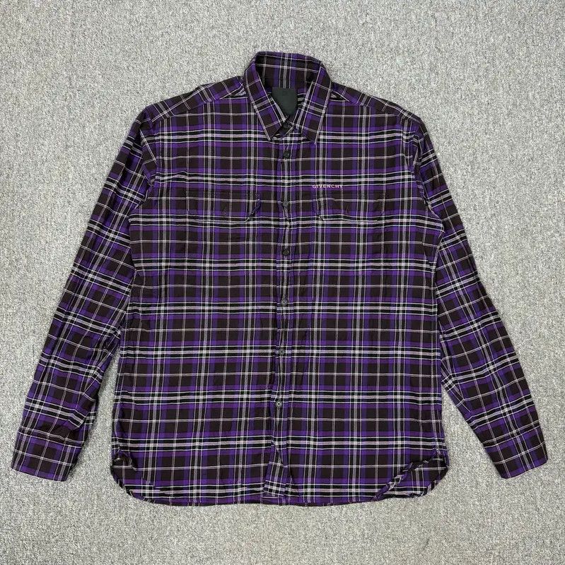 Givenchy Givenchy Color Blocked Cotton Men's Shirt 0089 Size US XL / EU 56 / 4 - 1 Thumbnail