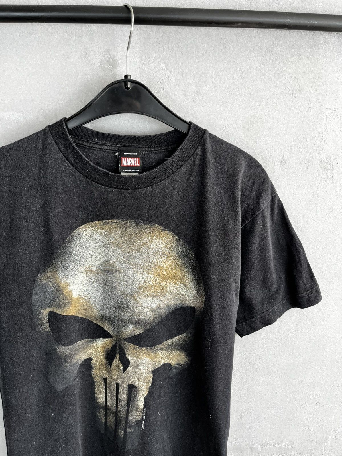 Marvel Comics ENDED 2007 Vintage Marvel The Punisher Skull Logo Size US L / EU 52-54 / 3 - 3 Thumbnail