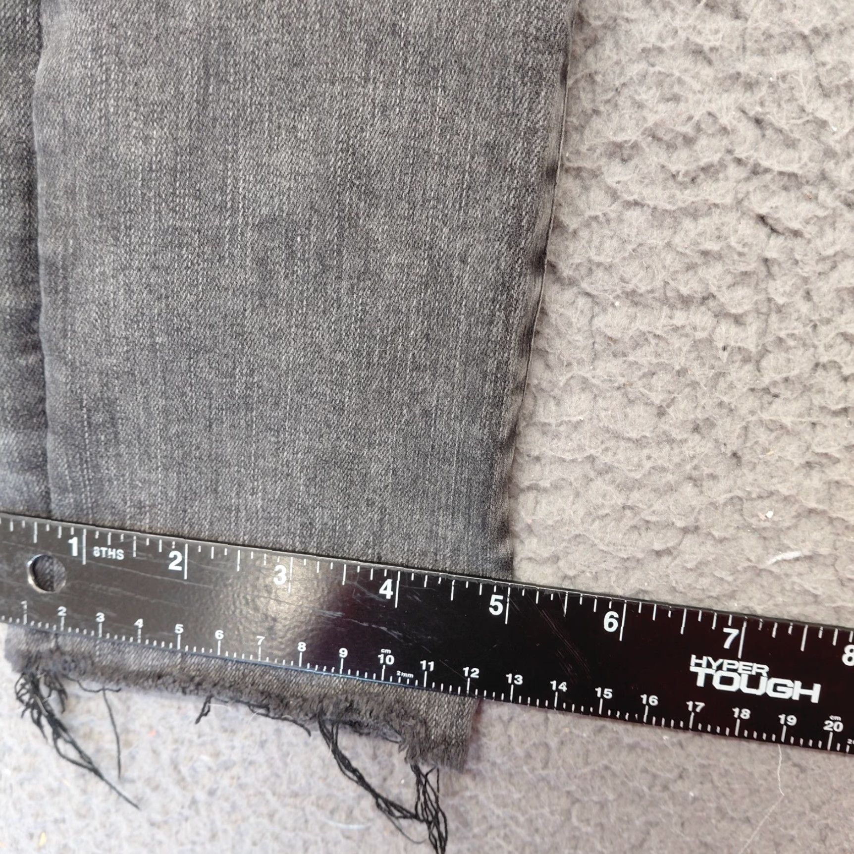 Abercrombie & Fitch Abercrombie & Fitch High Rise Super Skinny Ankle Jeans Women’s 25/0R Black Denim Size 42" / US 20 - 4 Thumbnail