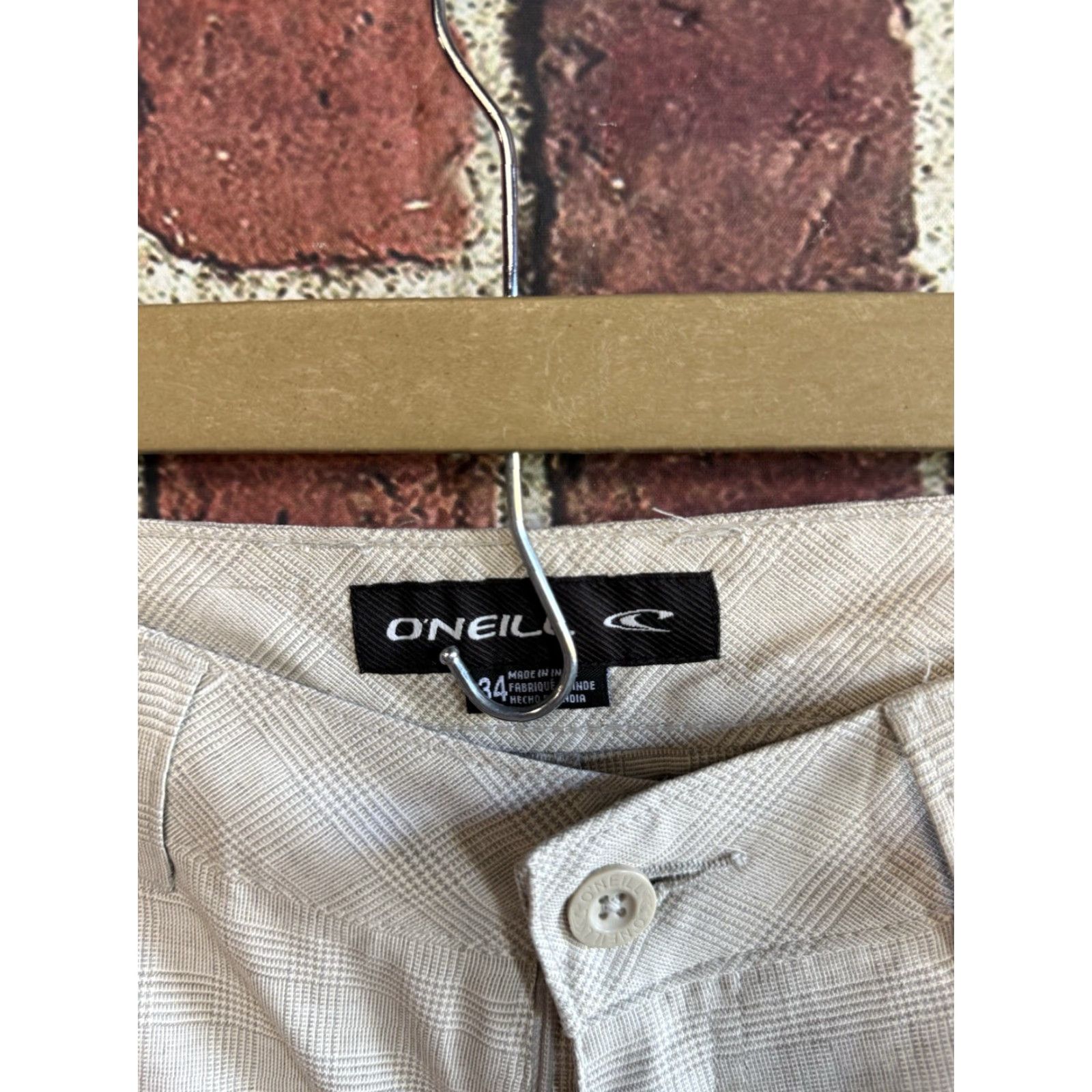 O'Neill O'Neill Womens White Chino Shorts Size 34 Regular Chino White 34 Womens O'Neill Shorts Size 24" / US 00 / IT 34 - 3 Thumbnail
