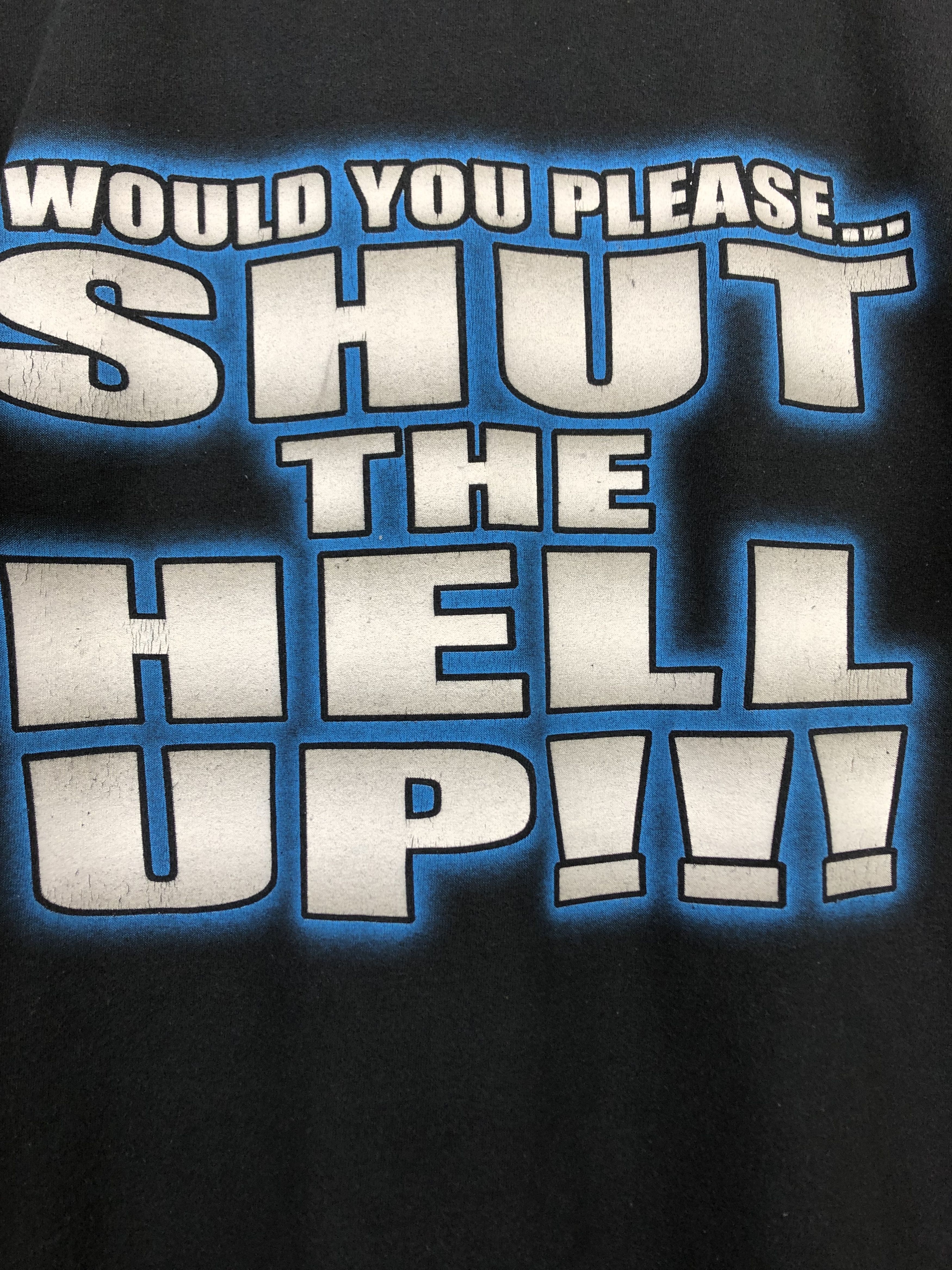 Vintage × WWE Vintage WWE Chris Jericho SHUT THE HELL UP Y2J Shirt Tee Size US M / EU 48-50 / 2 - 5 Thumbnail