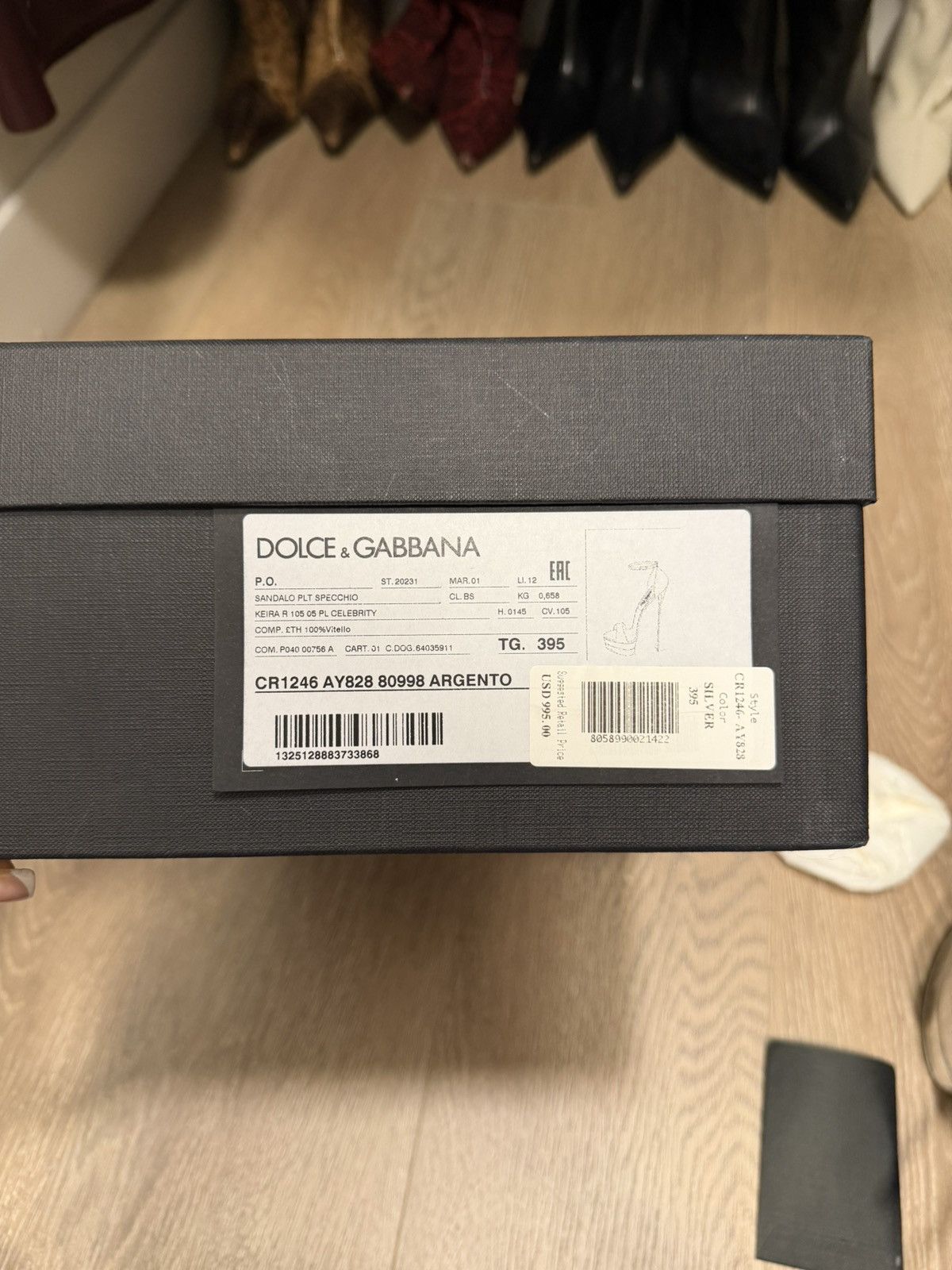 Dolce & Gabbana Dolce & Gabbana Platform Sandals Size US 9.5 / IT 39.5 - 6 Thumbnail