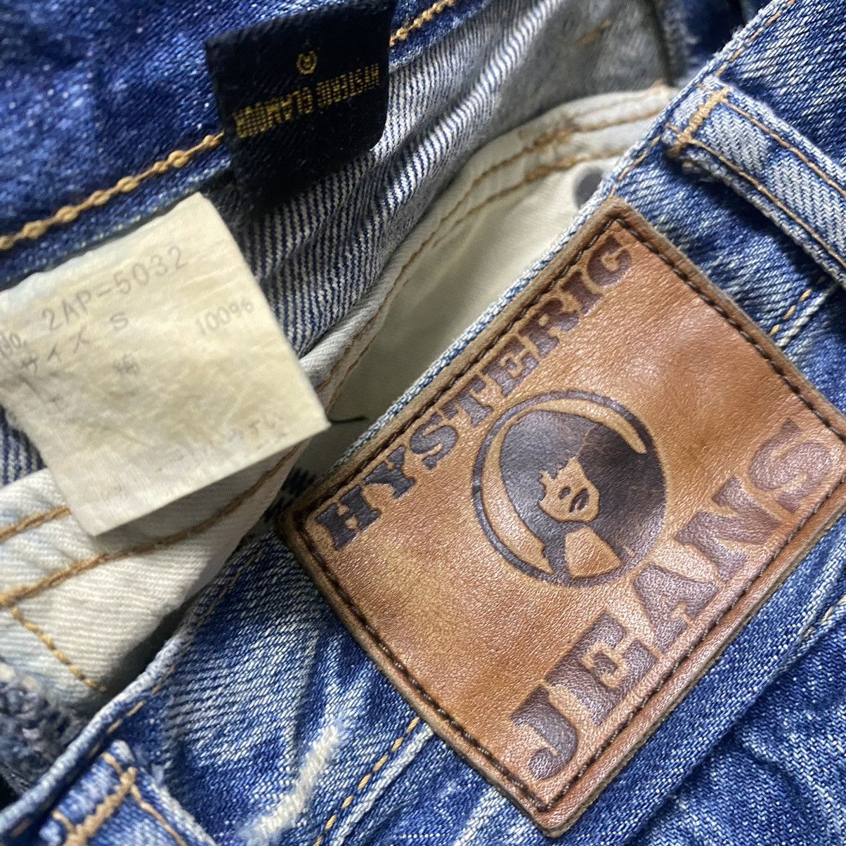 Hysteric Glamour Vintage Hysteric Glamour Distressed Honeycomb Jeans Size US 29 - 19 Thumbnail