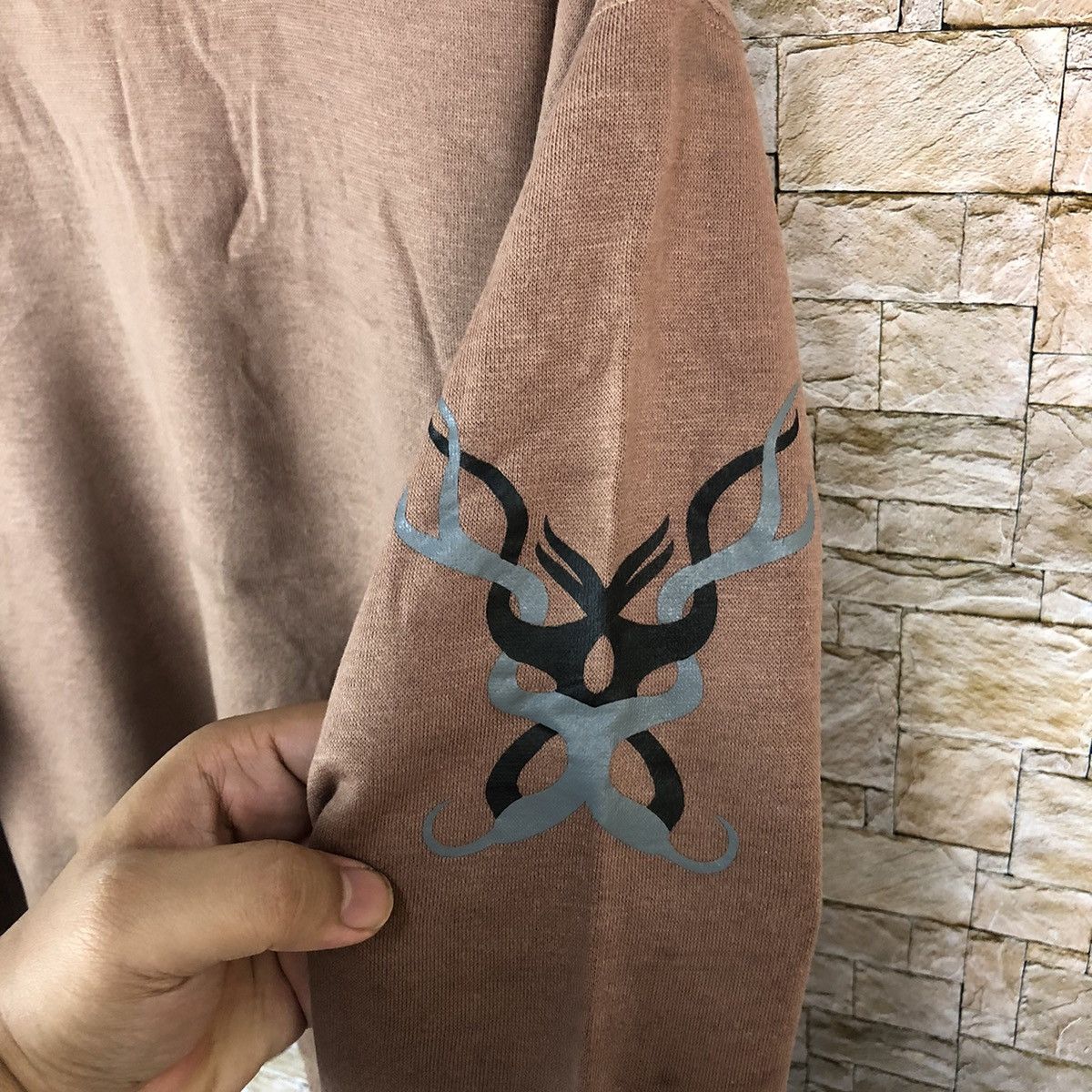 Japanese Brand × Vintage Japanese Brand art vintage Brown Sweatshirt #A711 Size US L / EU 52-54 / 3 - 13 Thumbnail