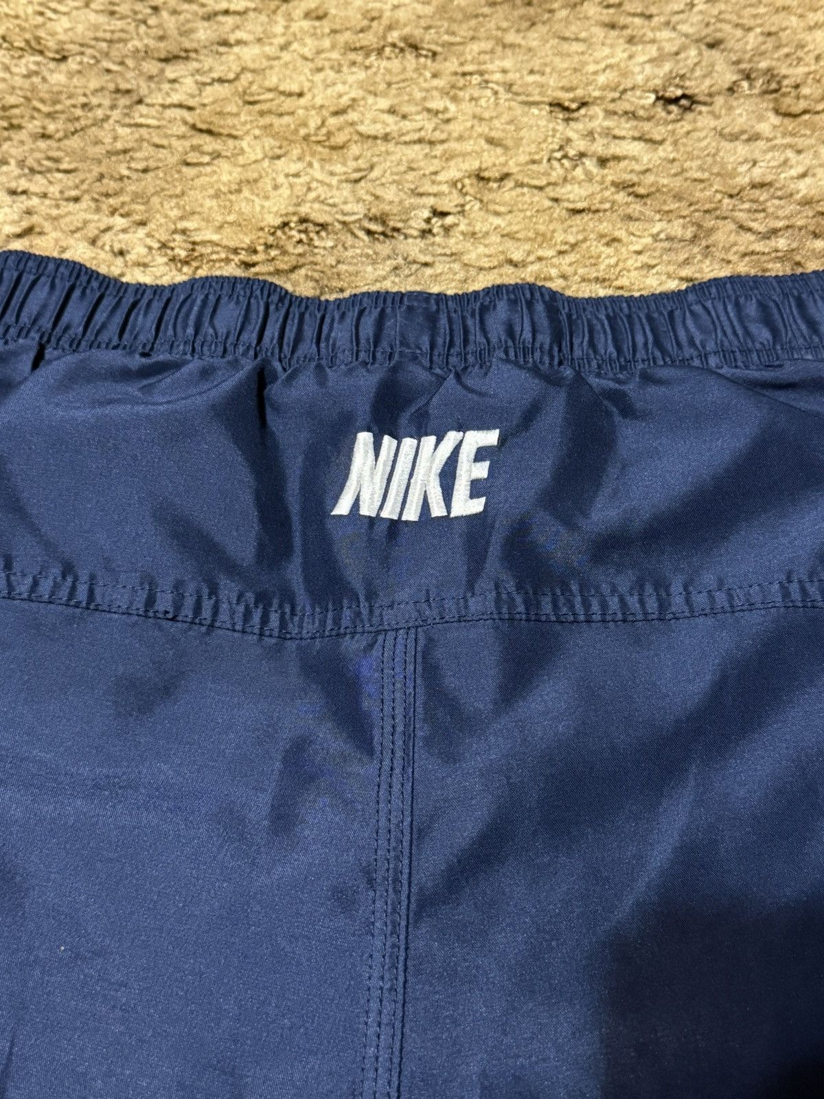 Nike Vintage Y2K Nike Track Running Shorts Navy Blue Large Size US 34 / EU 50 - 4 Thumbnail