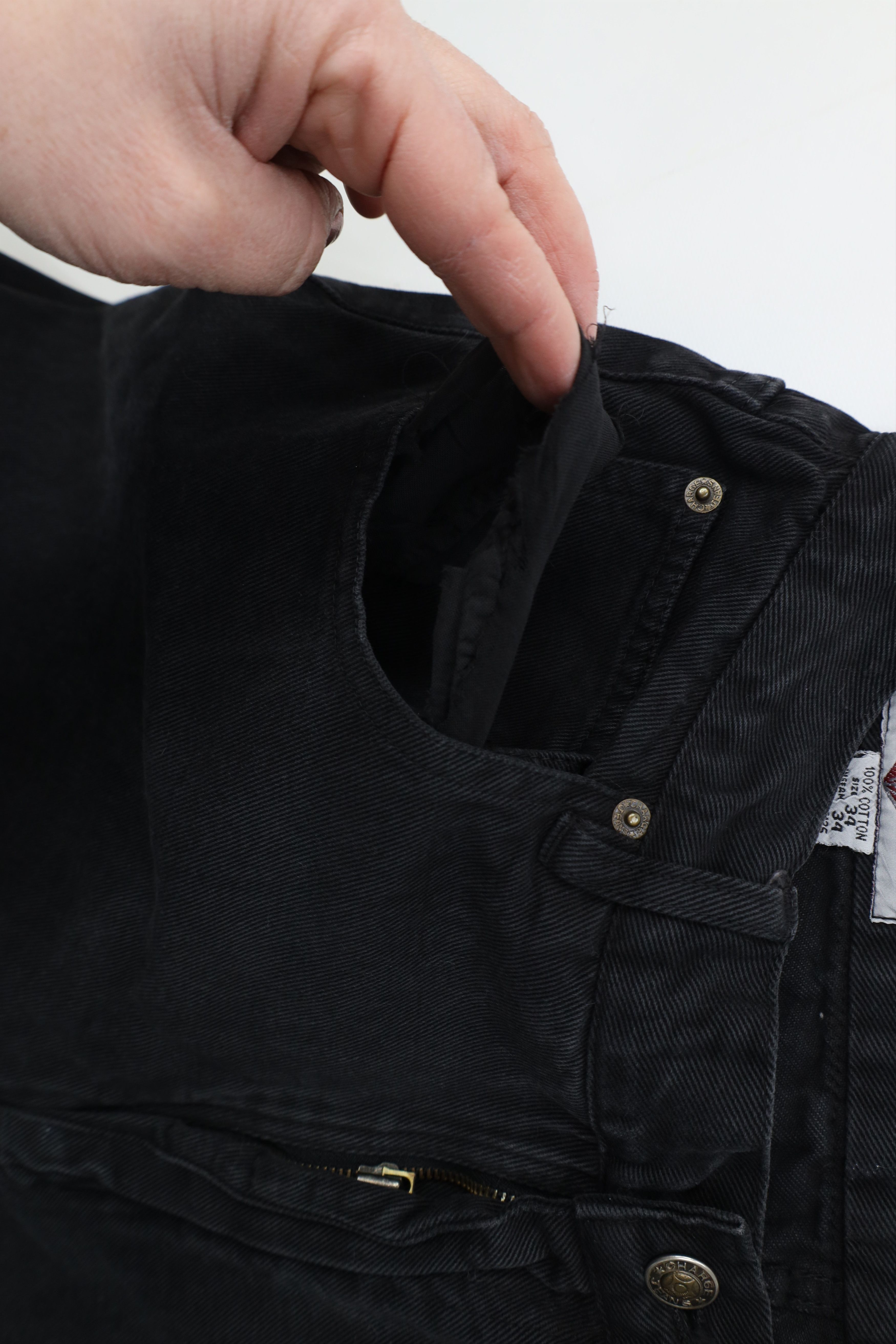 Vintage Vintage 90s Y2K Streetwear Baggy Big Pocket Skateboard Jeans Size US 34 / EU 50 - 8 Thumbnail