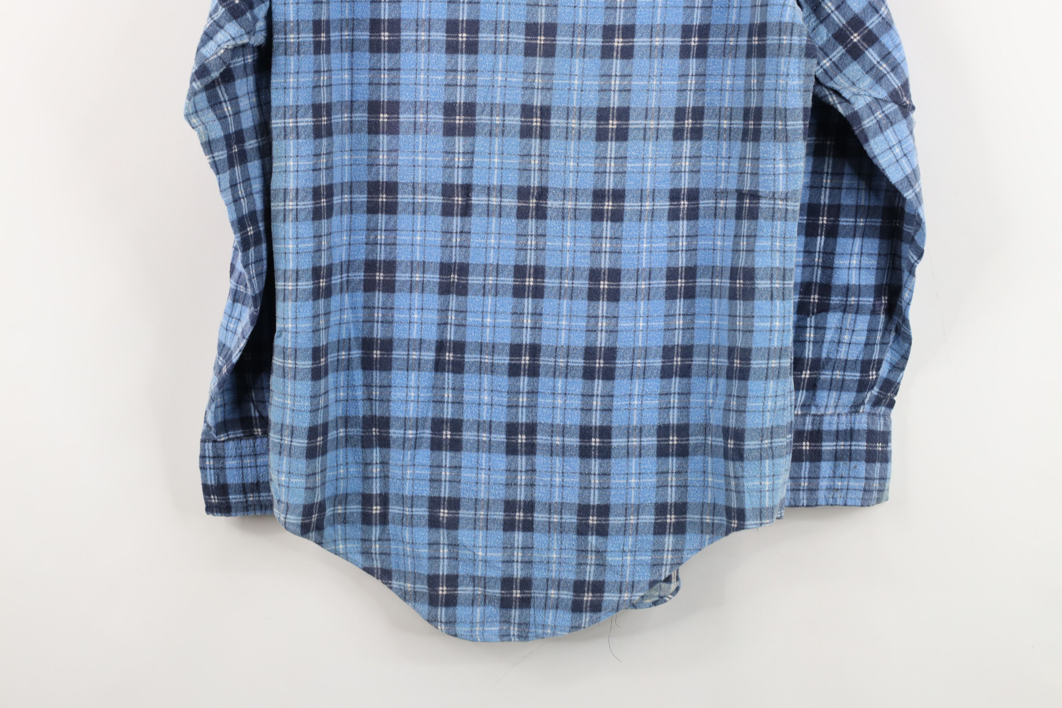 Vintage Vintage 70s Streetwear Flannel Collared Button Shirt Plaid Size US S / EU 44-46 / 1 - 15 Thumbnail