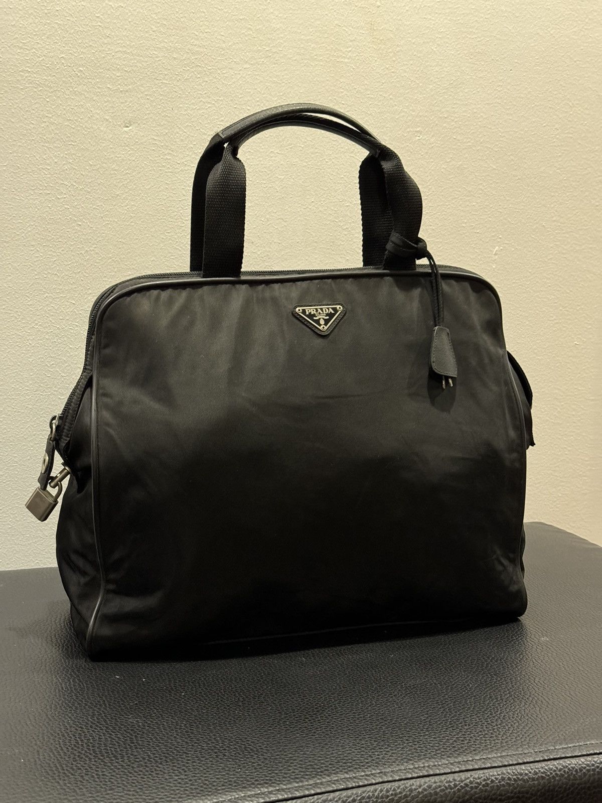 Prada Prada Vintage Nylon Handbag Size ONE SIZE - 2 Thumbnail