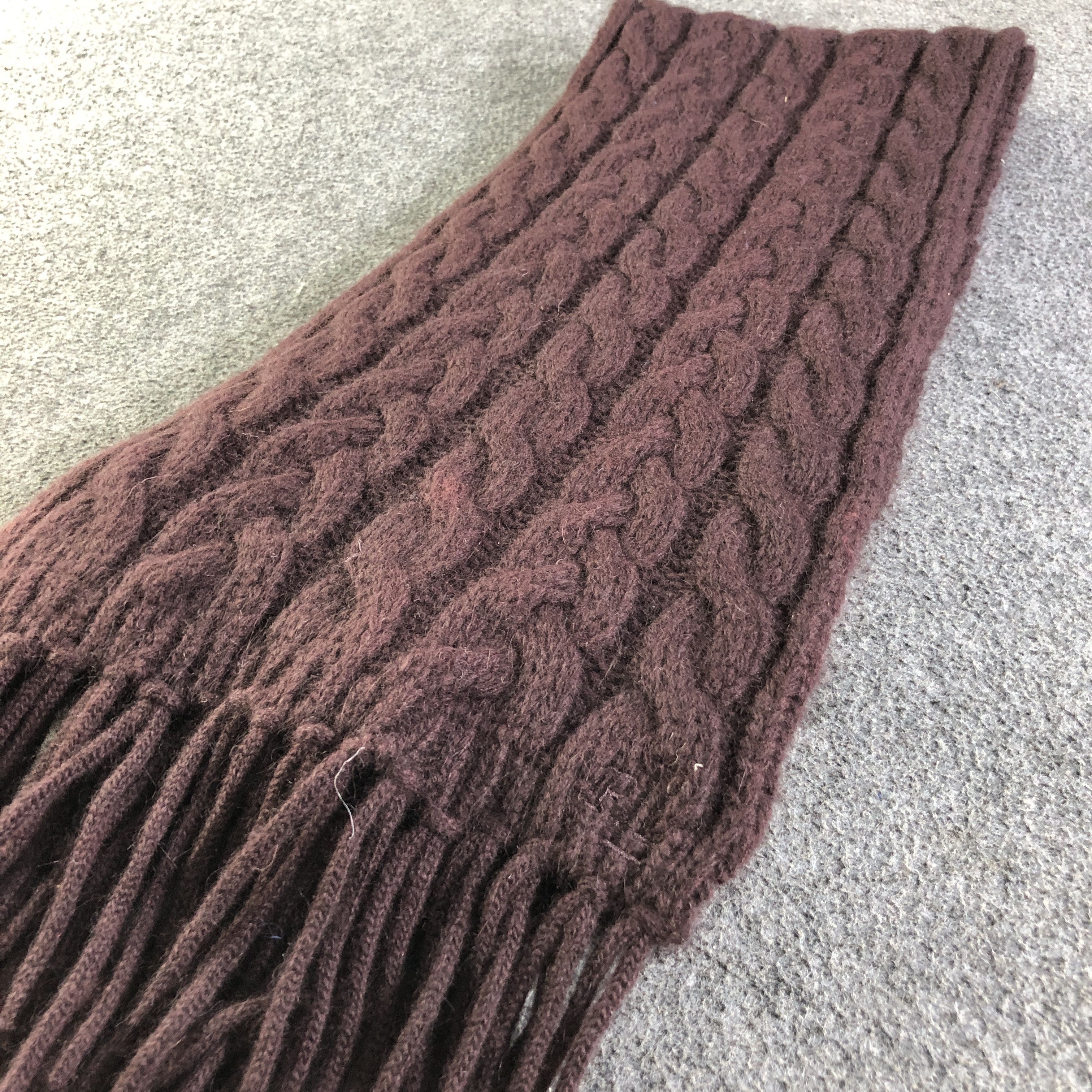 Lauren Ralph Lauren Wool Scarf Muffler Neckwear V2620