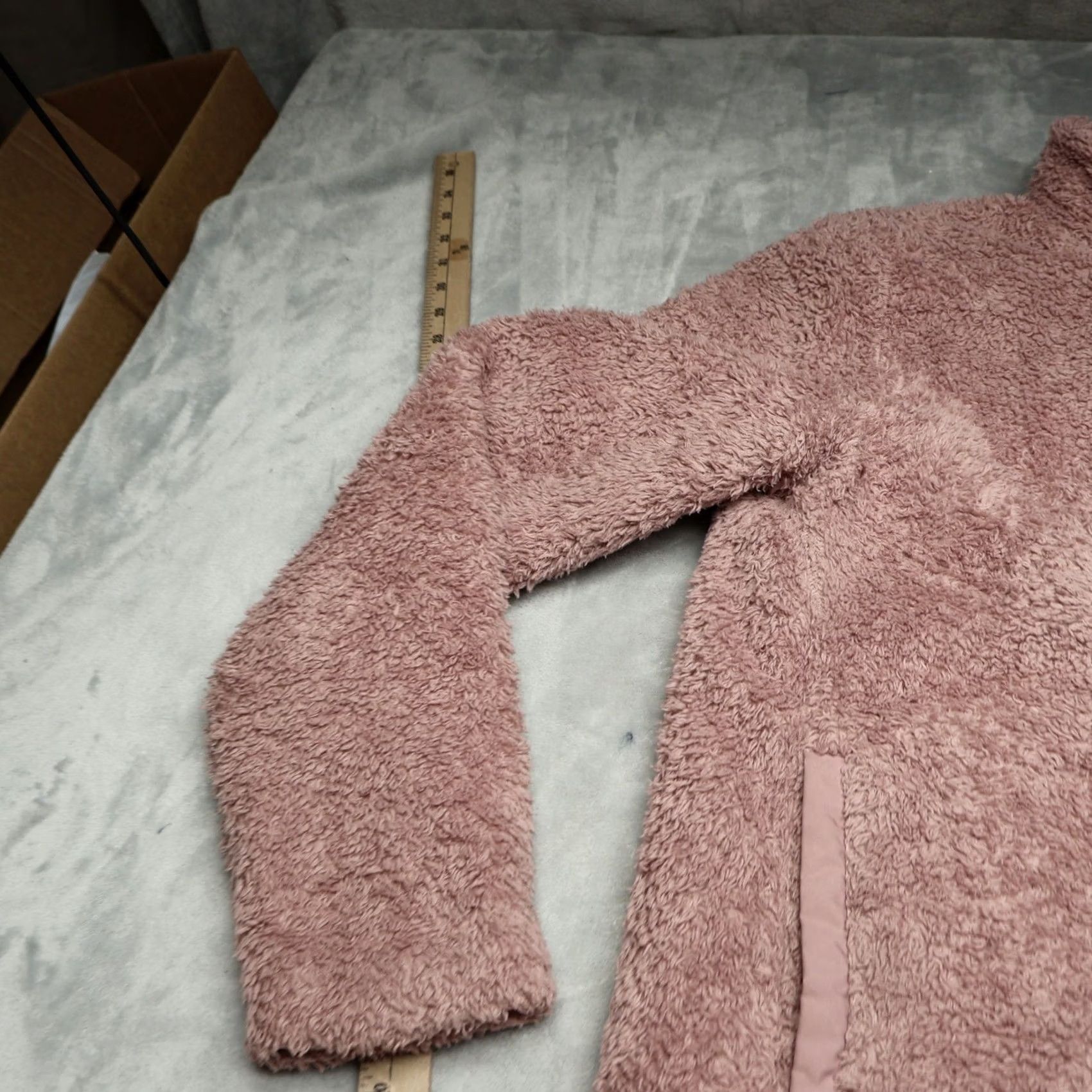 Patagonia Patagonia Los Gatos Jacket Women Large Pink Fuzzy Fleece Full Zip Outdoor Hiking Size L / US 10 / IT 46 - 2 Thumbnail