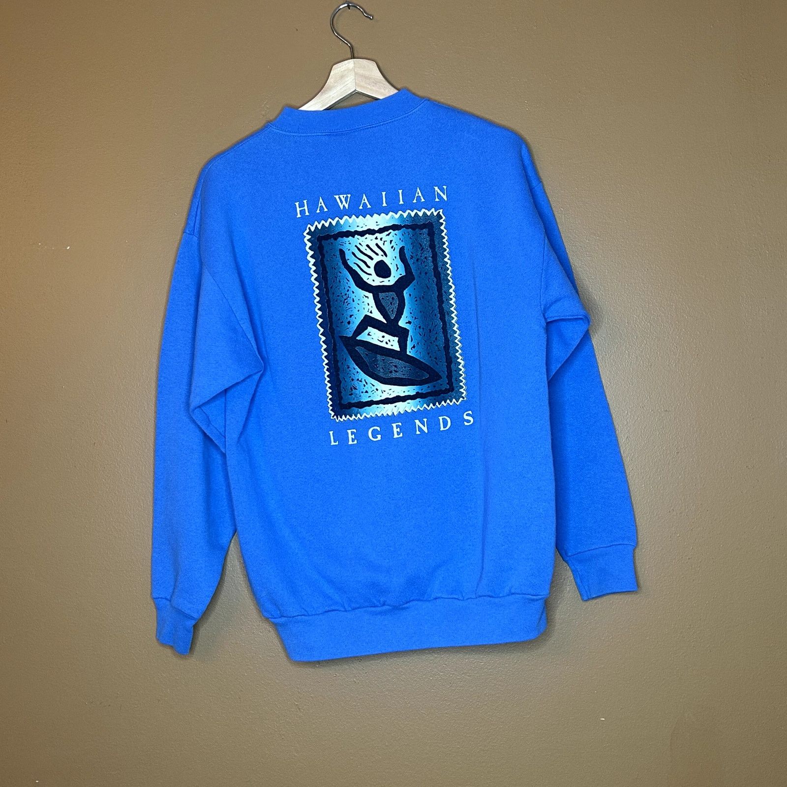 Tultex Vintage Hawaii Surfing Crewneck Medium Size US M / EU 48-50 / 2 - 1 Thumbnail