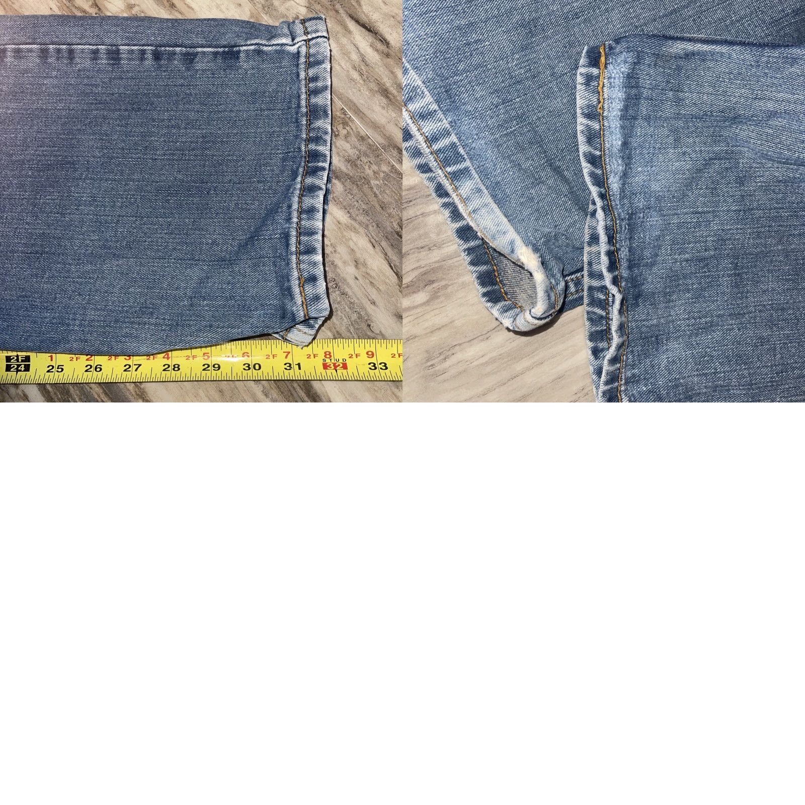 Levi's VINTAGE Levi's 505 Levi's Jeans Regular Fit 36x32 Blue Denim Mens Straight 5-Pocket Size US 36 / EU 52 - 9 Thumbnail