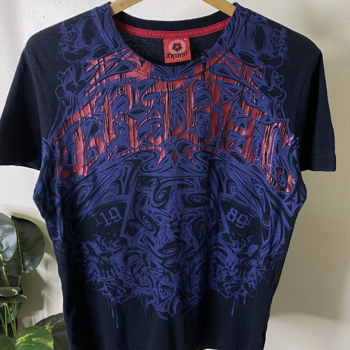 Tribal Streetwear Vintage Y2K Tribal Gear Affliction Style T Shirt Size US M / EU 48-50 / 2 - 2 Thumbnail