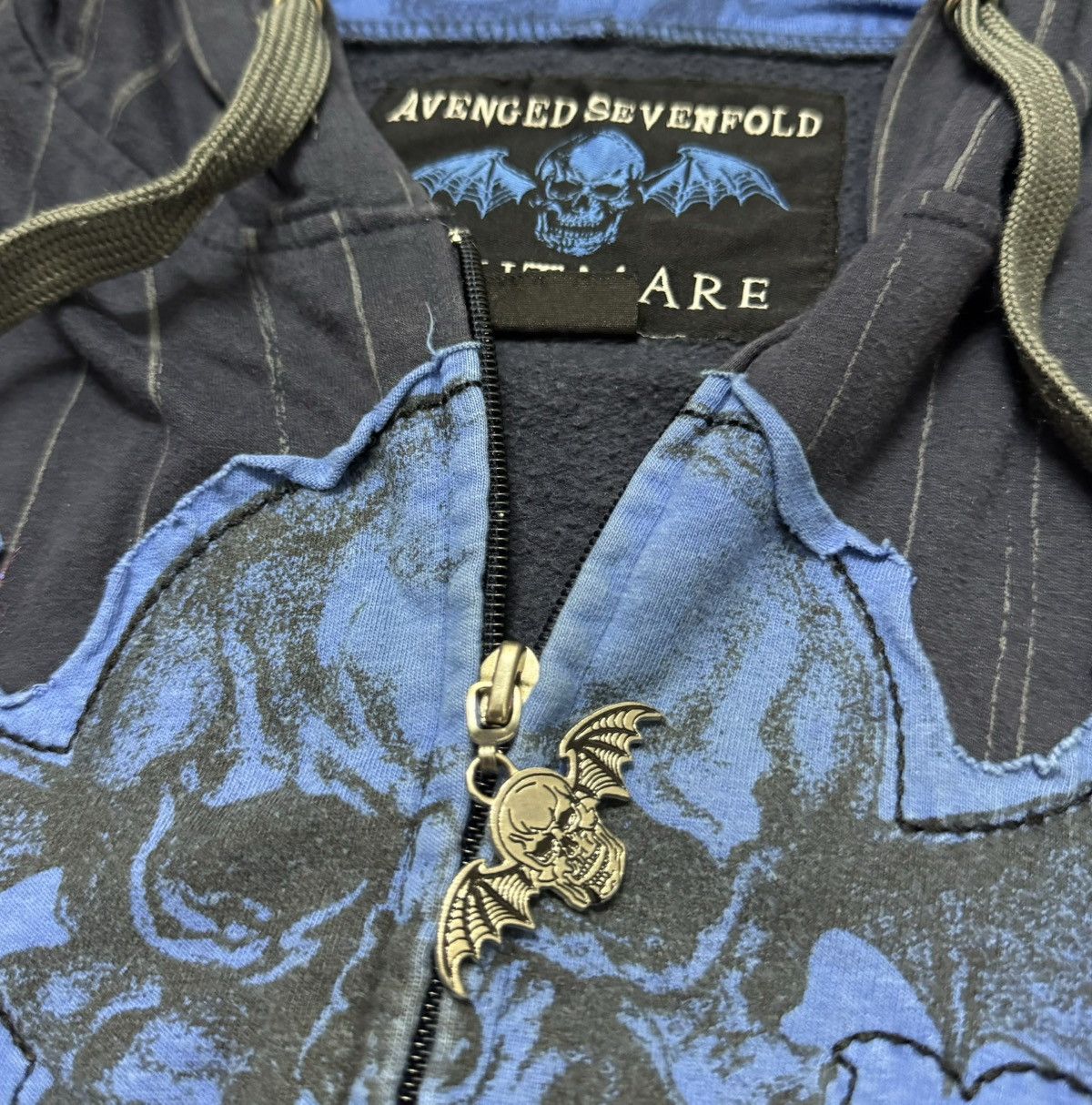 Band Tees Vintage AVENGED SEVENFOLD Nightmare Rare Skulls Hoodies Size US XL / EU 56 / 4 - 10 Thumbnail