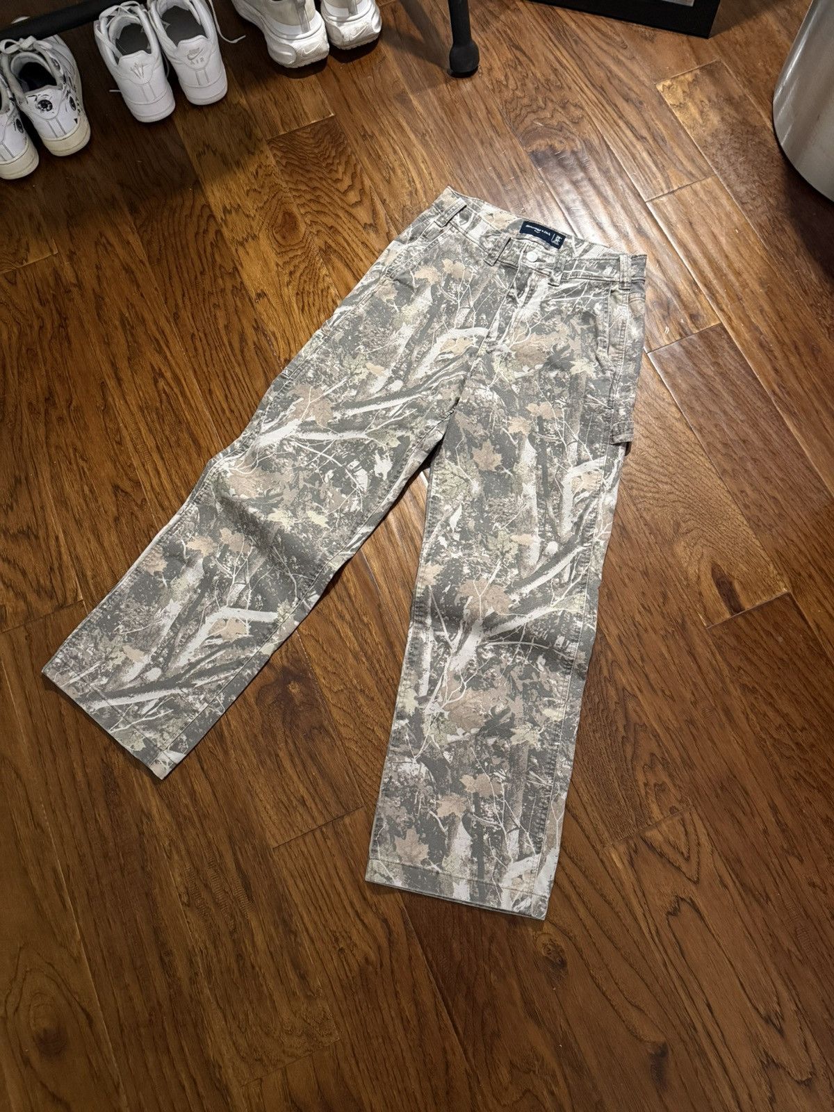 Vintage A&F Camo Carpenters Pants Size US 28 / EU 44 - 1 Thumbnail