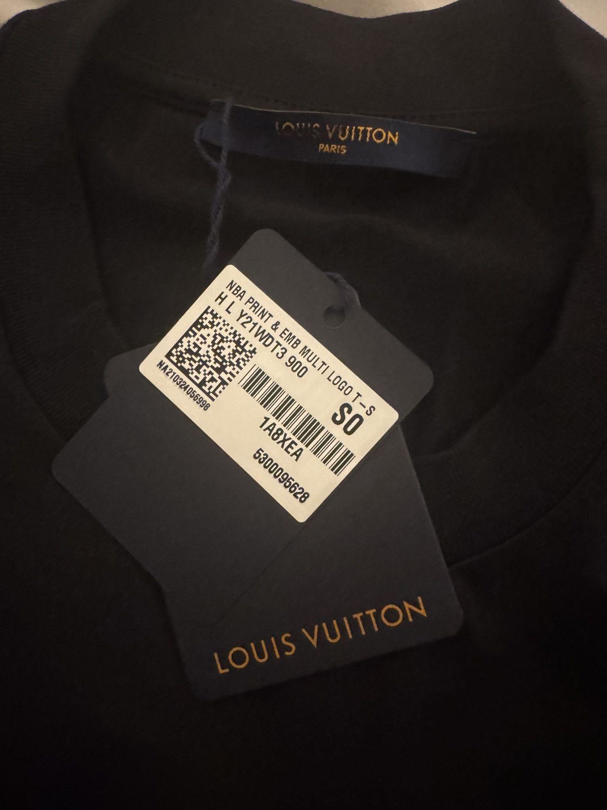 Louis Vuitton × NBA LOUIS VUITTON x NBA PRINT & EMB MULTI LOGO T - SMALL Size US S / EU 44-46 / 1 - 4 Thumbnail