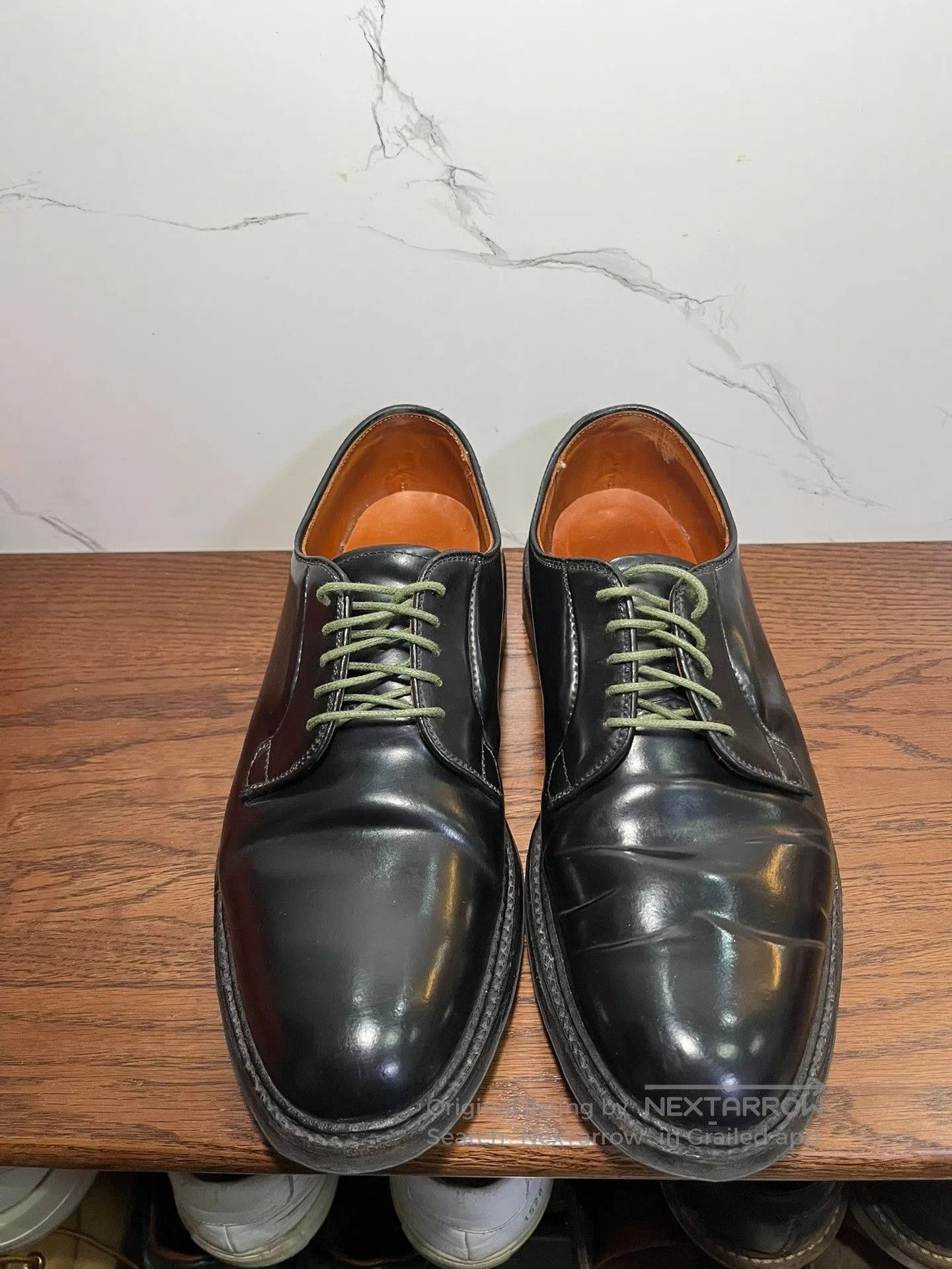 Alden 9901 Shell Cordovan Shoes.