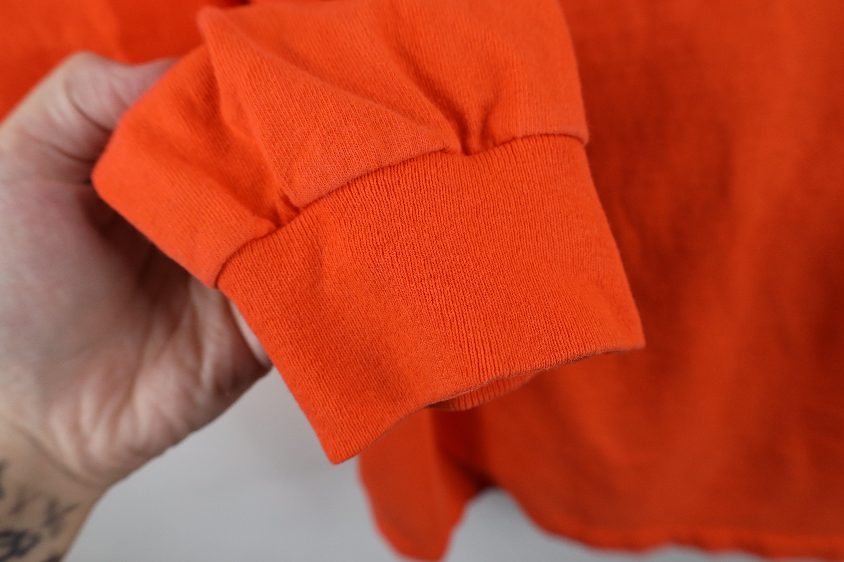 Vintage Vintage Green State University Long Sleeve T-Shirt Orange Size US L / EU 52-54 / 3 - 6 Thumbnail