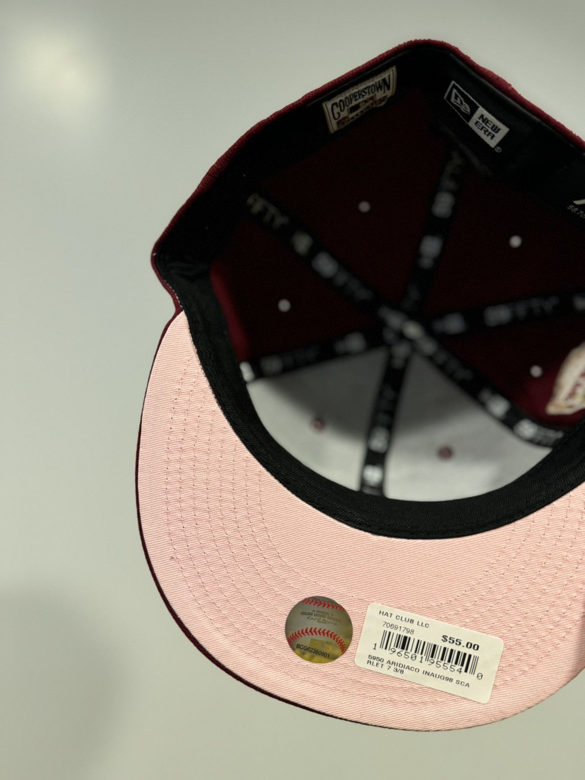 Hatclub Exclusive Arizona Diamondbacks Red Velvet 3/8
