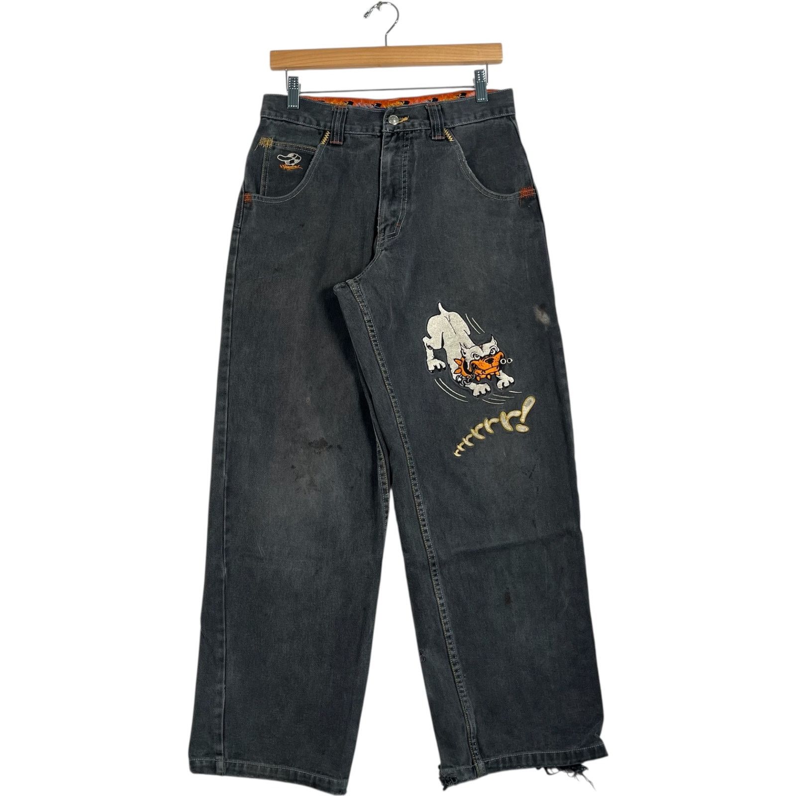 Vintage Vintage Paco Jeans Pitbull Wide Leg Denim Jeans 31 x 31 Size US 31 - 1 Thumbnail